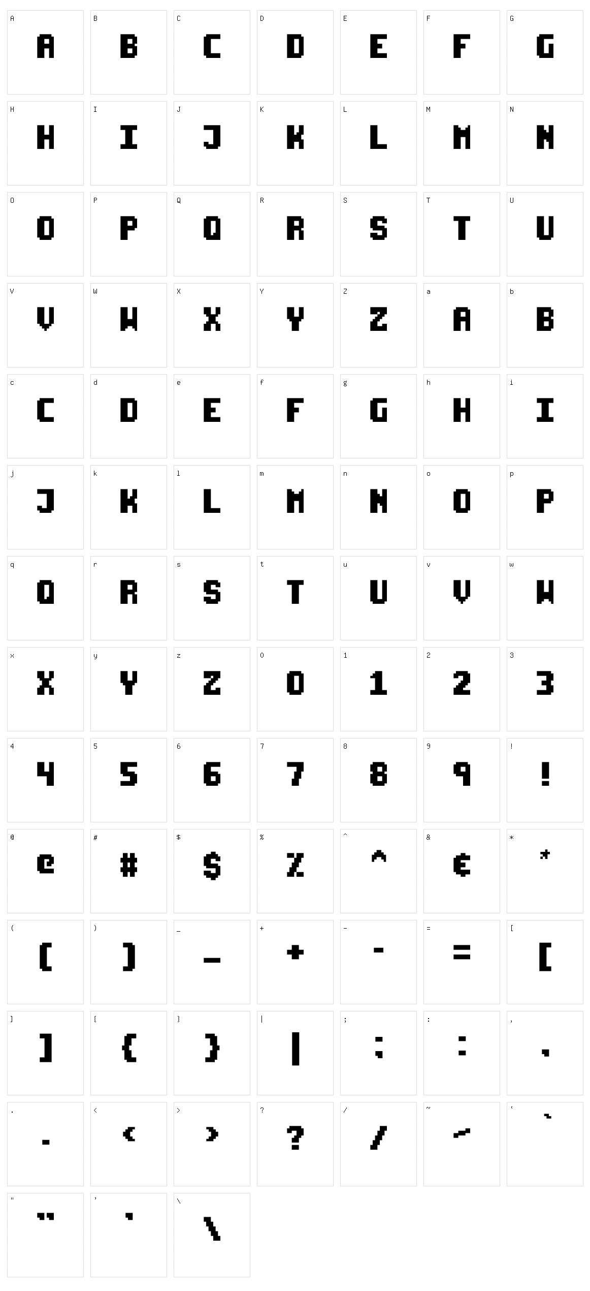 Starseed Pro Character Set