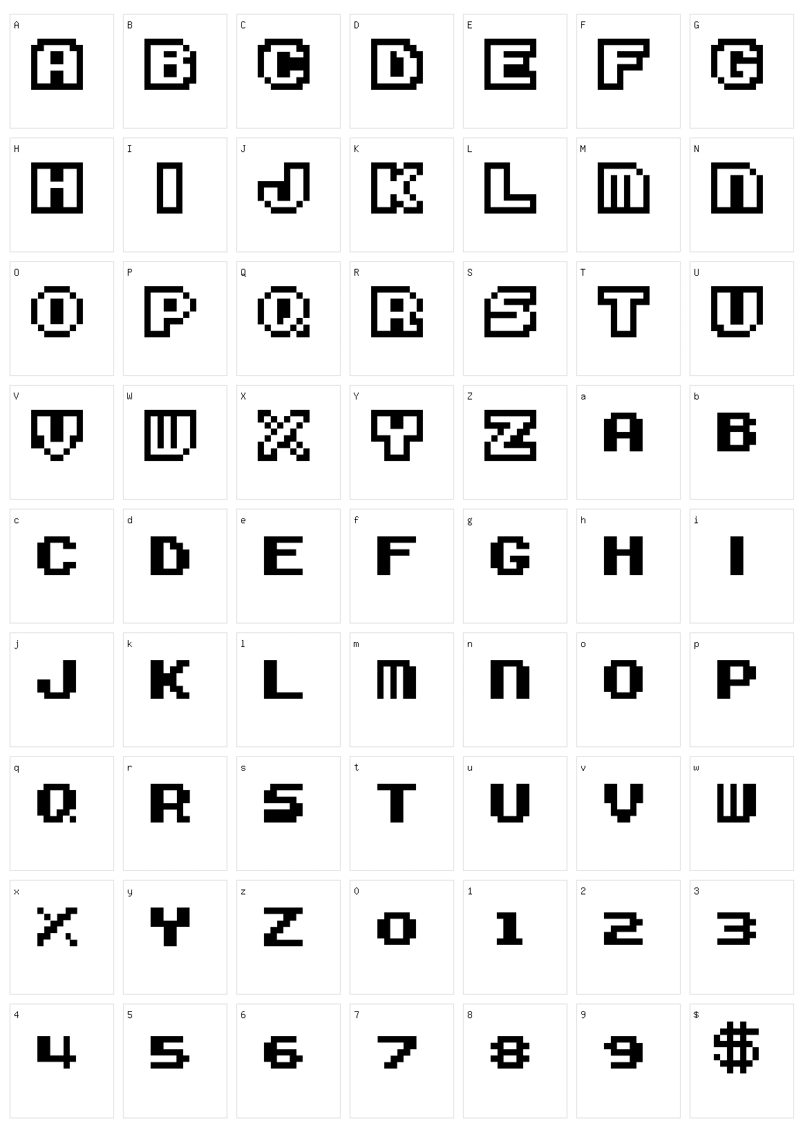 Super Mario Bros. 3 Character Set