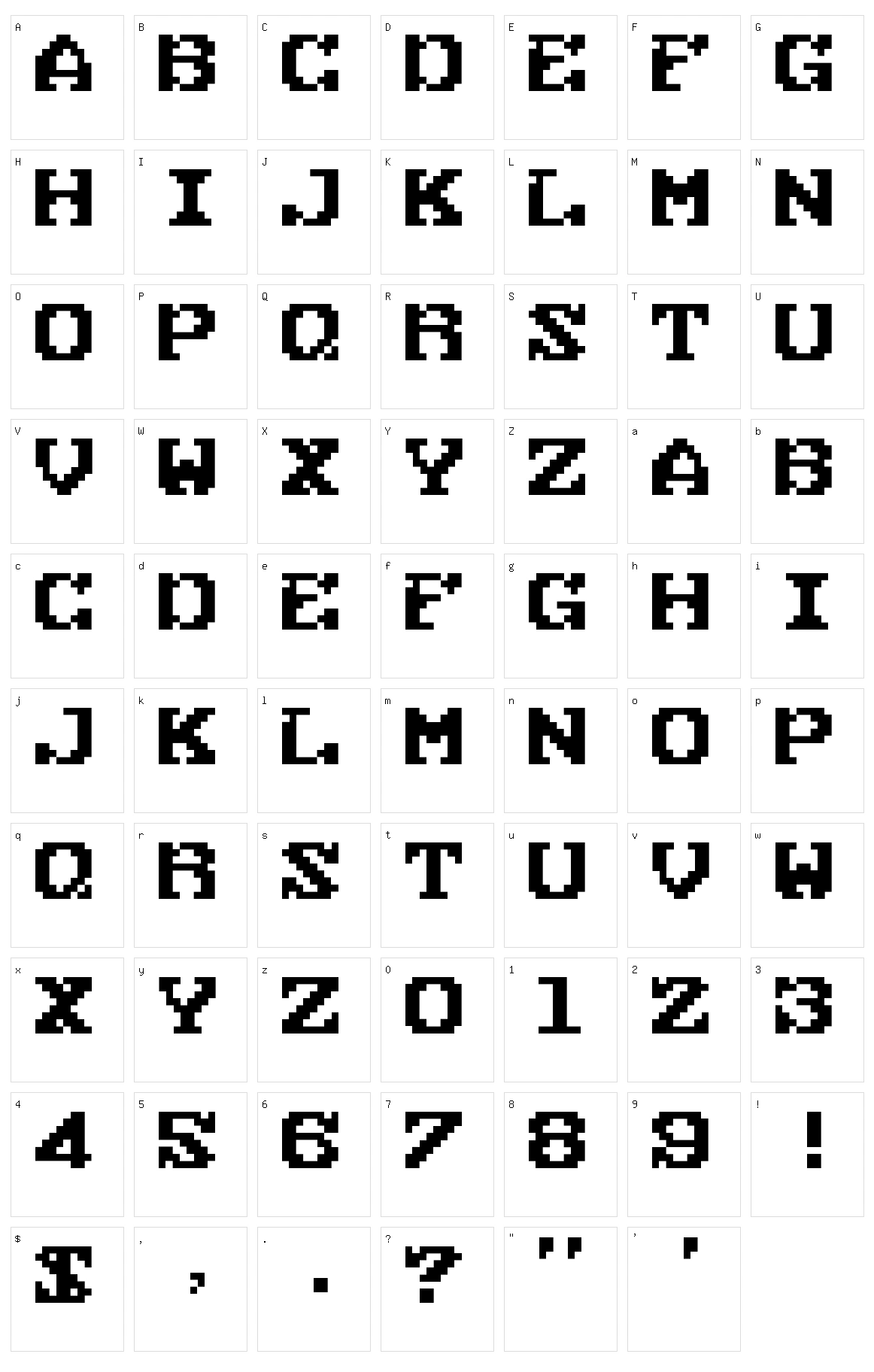 This Sucks Character Set