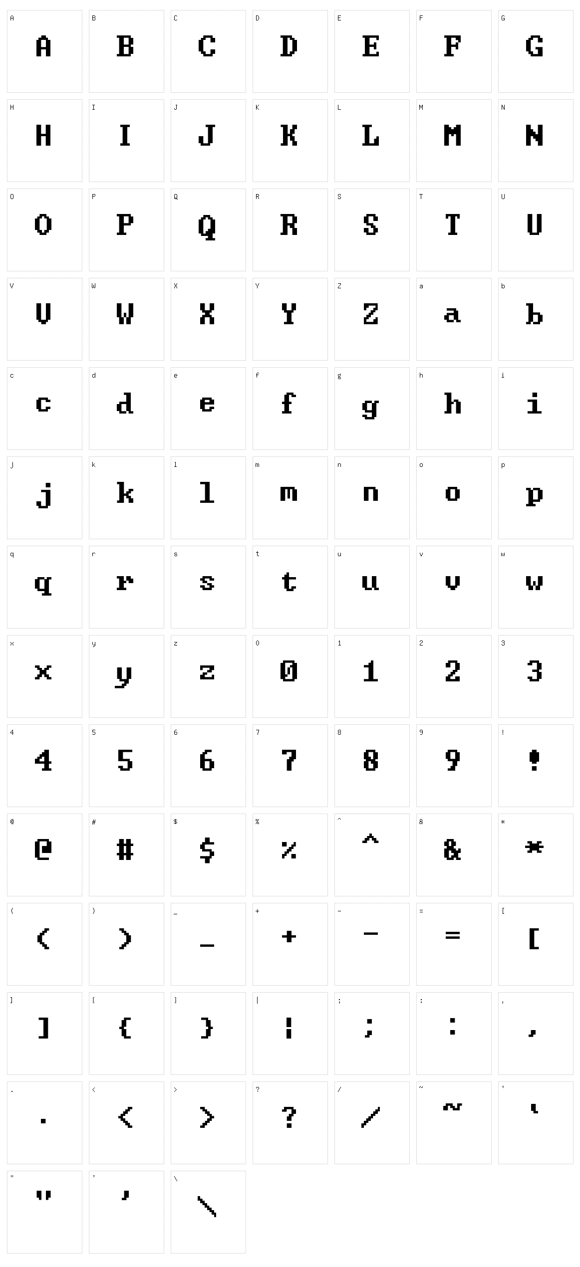 Windows Command Prompt Character Set