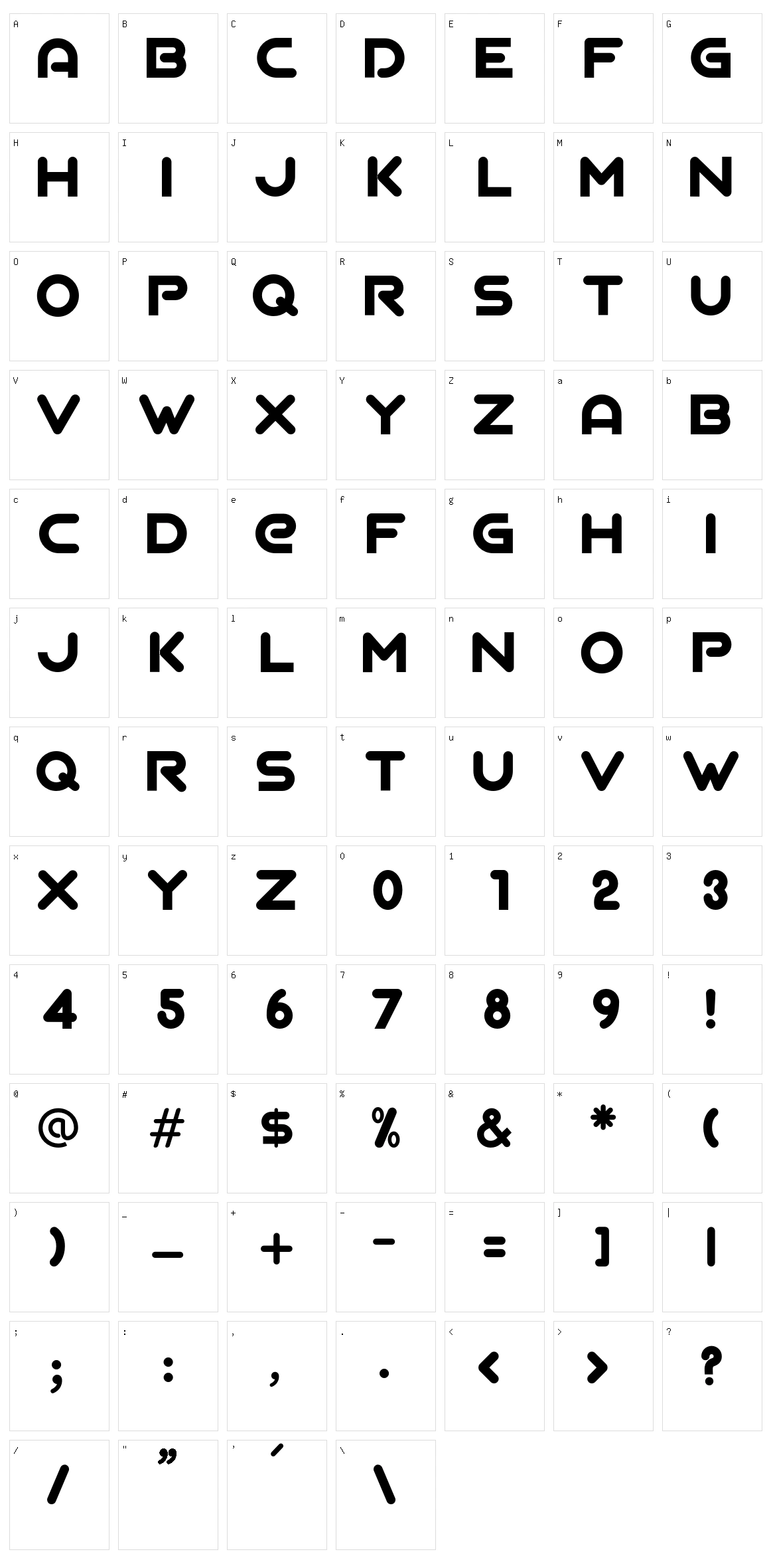 A Galega Character Set