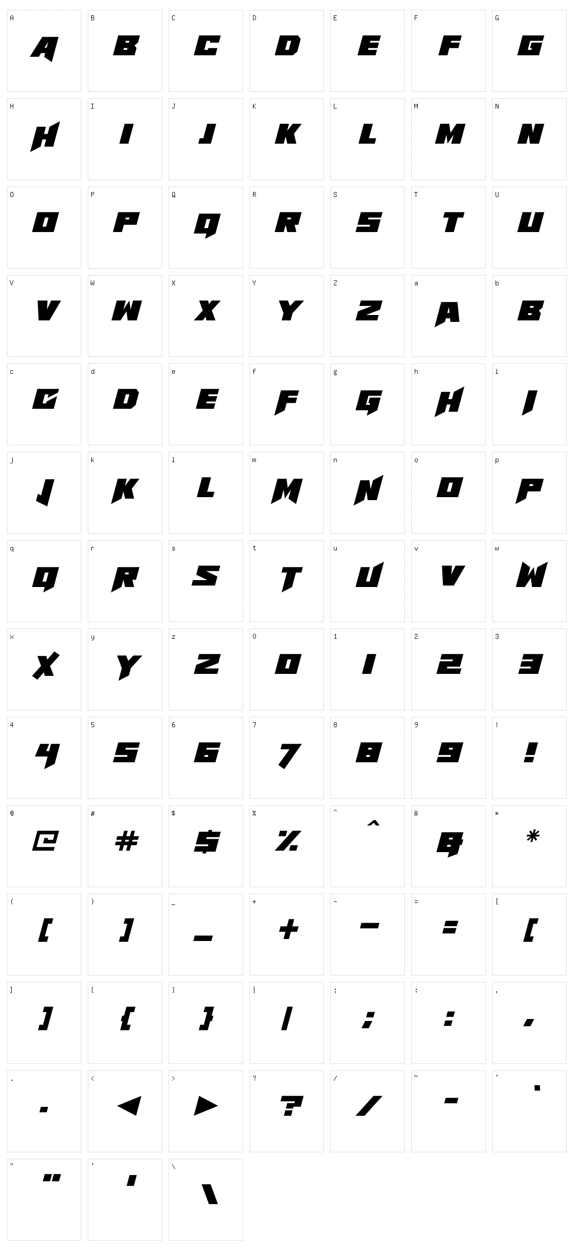Abyssal Horrors Character Set
