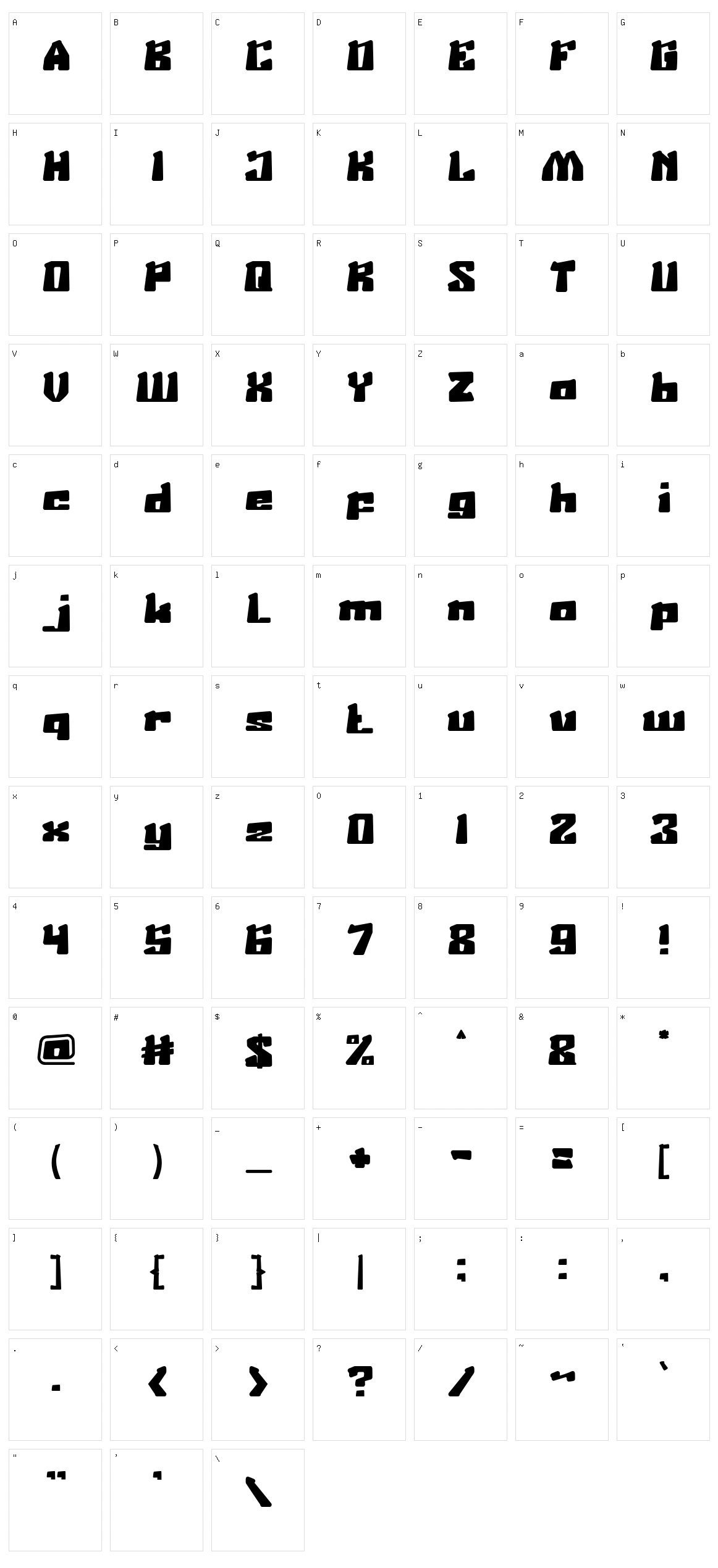 Age Of Science and Technology Character Set