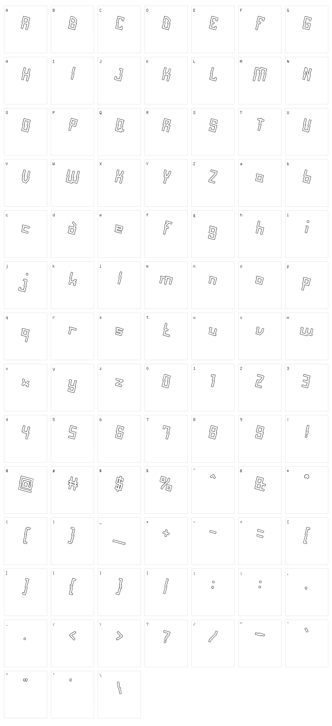 Alot of love Character Set