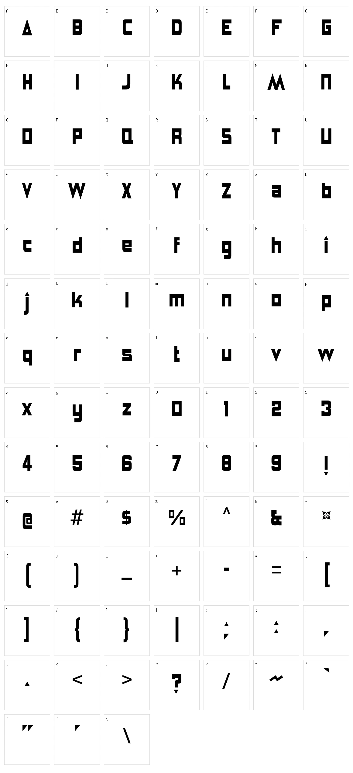 Angerpoise Lampshade Character Set