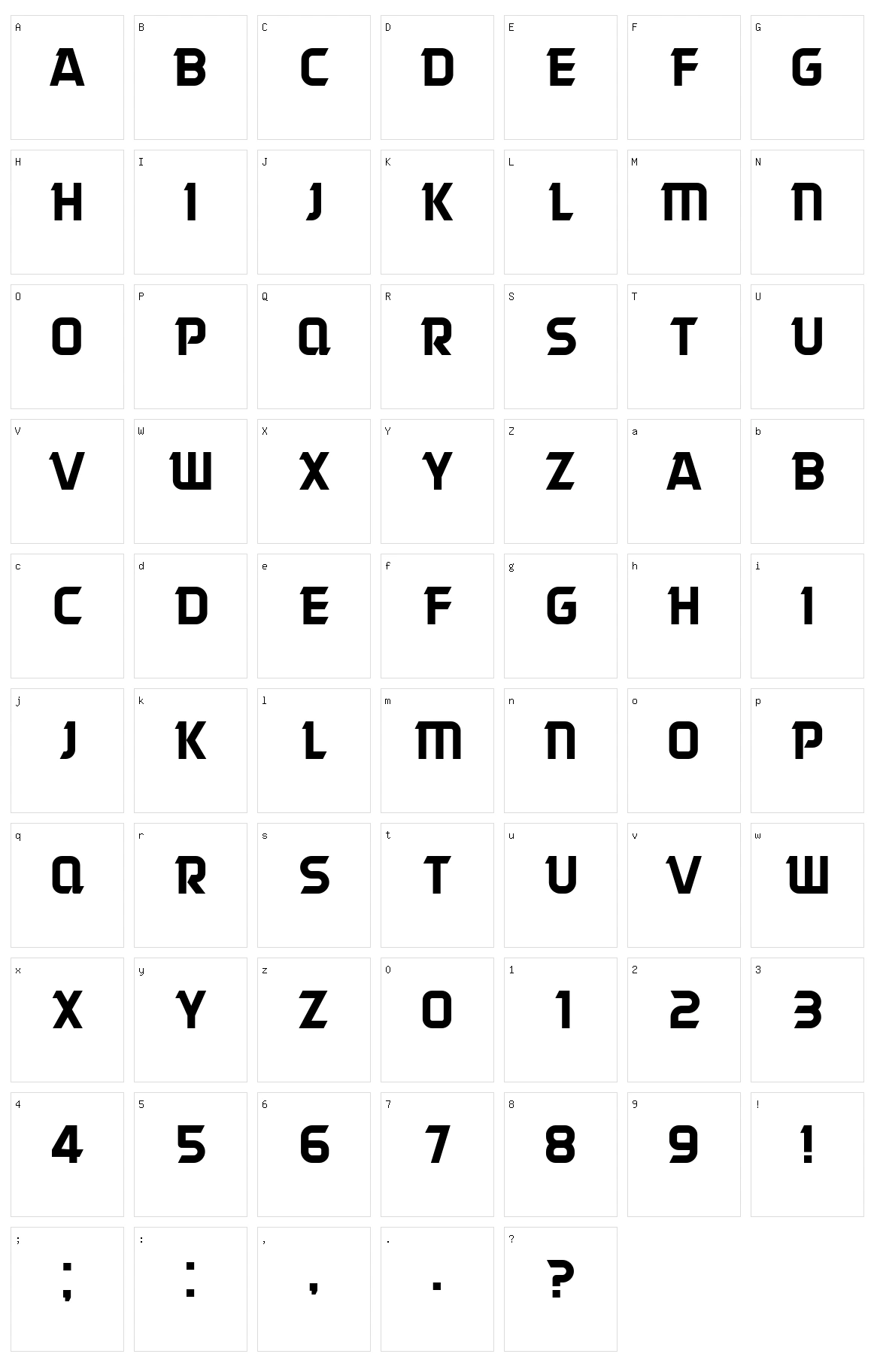 Antagonist Character Set