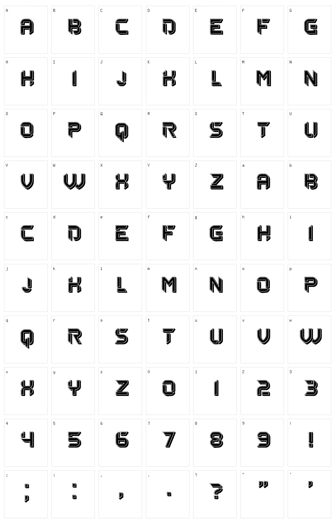 Arredamento Character Set