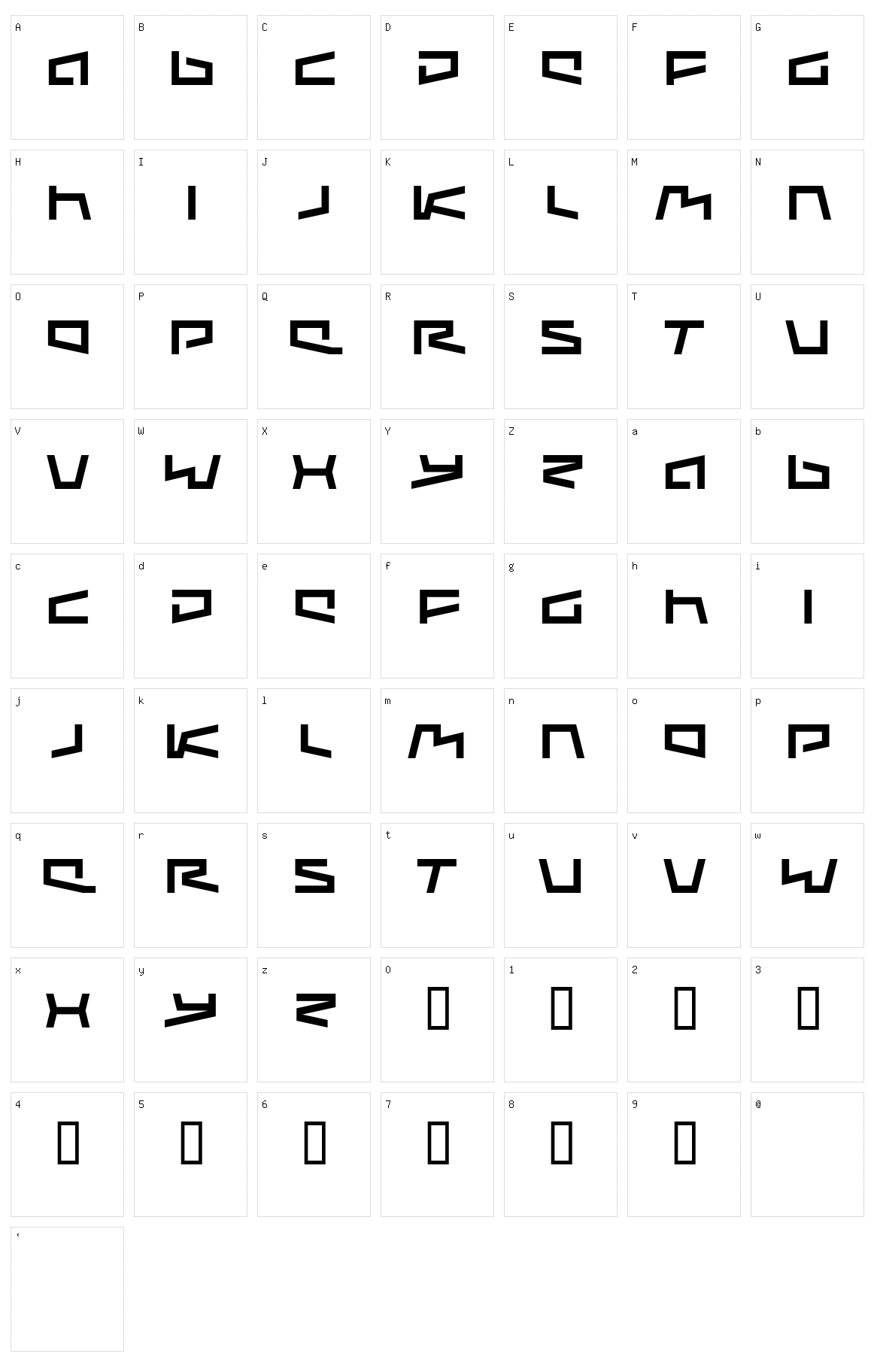 Augmented Character Set