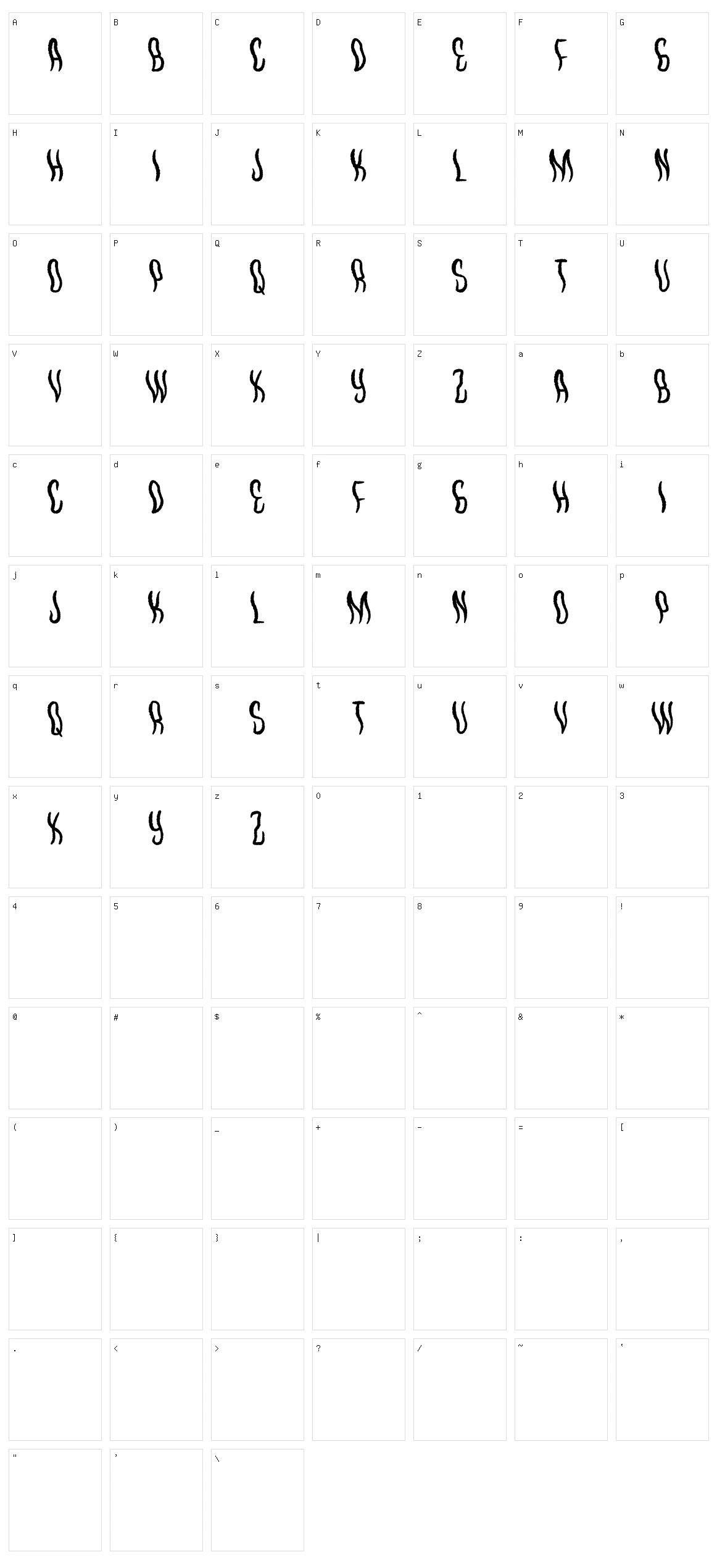 Waves Killer Character Set