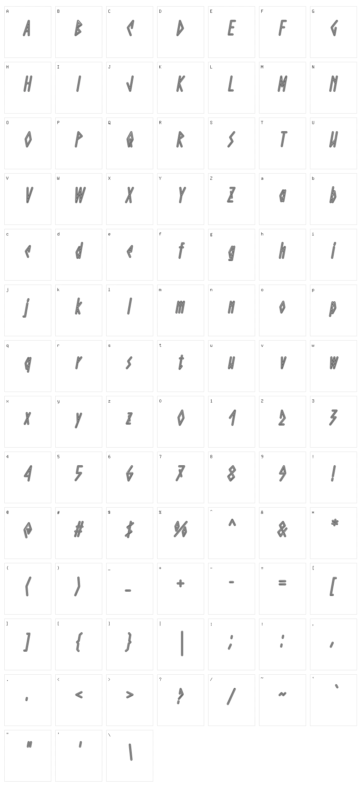 Baby Baby Character Set