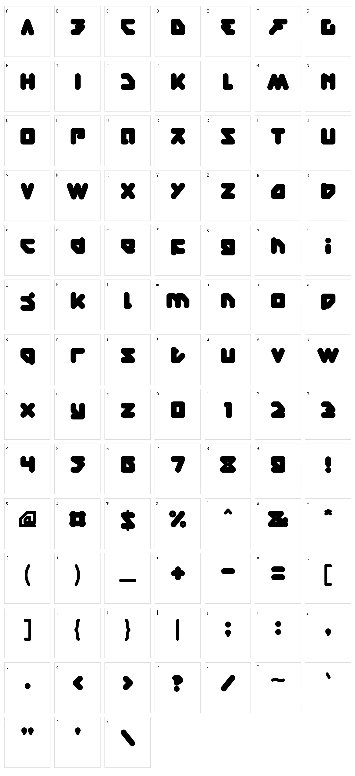 Bare Knuckle Fight Character Set