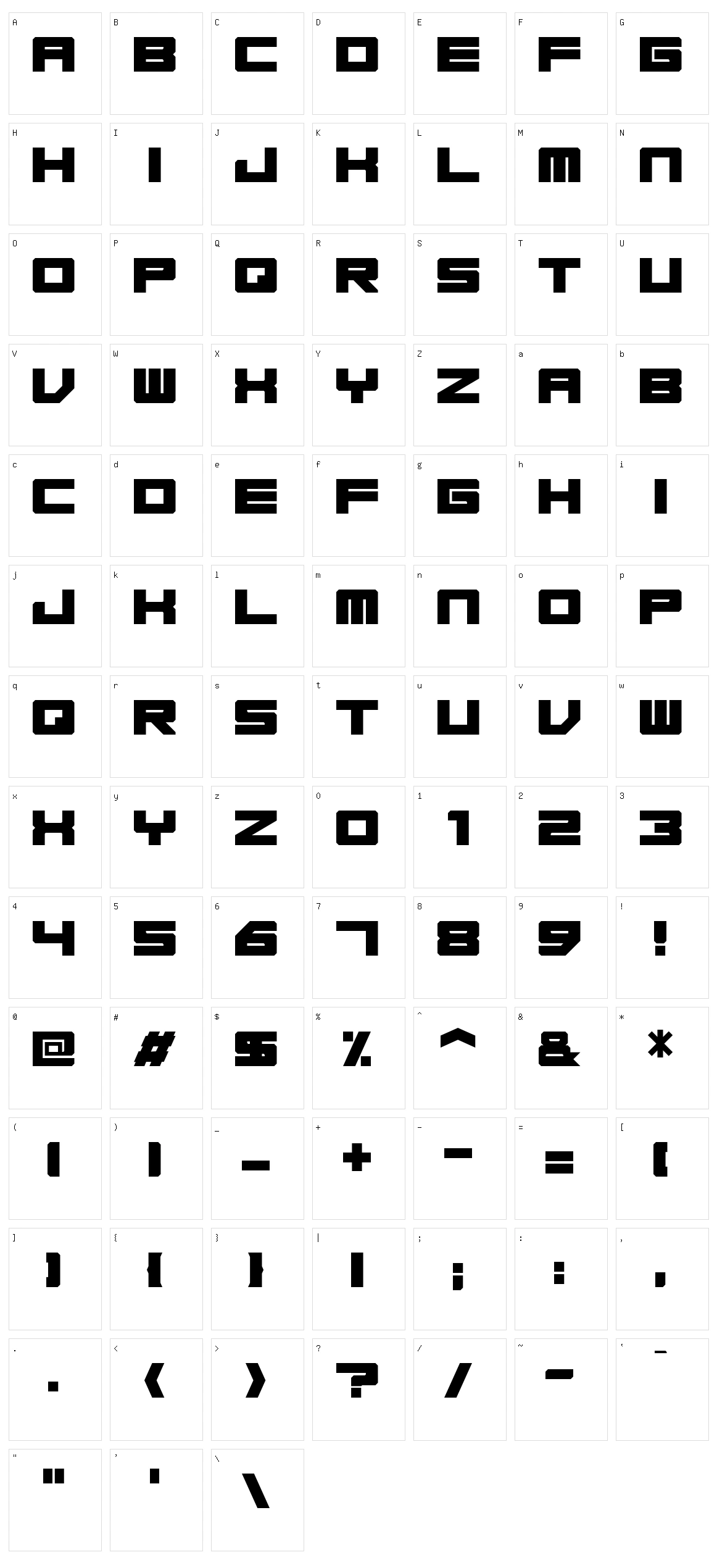 Base 45 Character Set