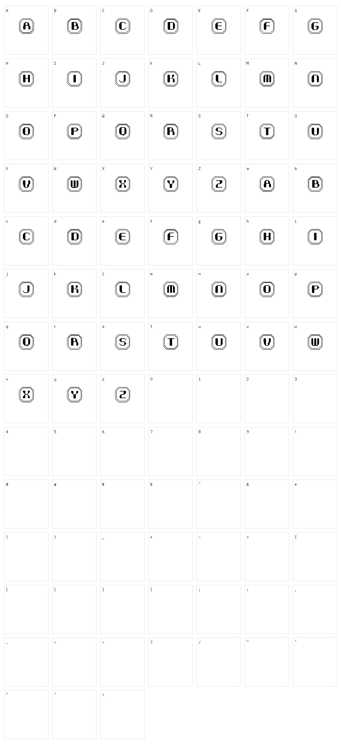 Belarus Character Set