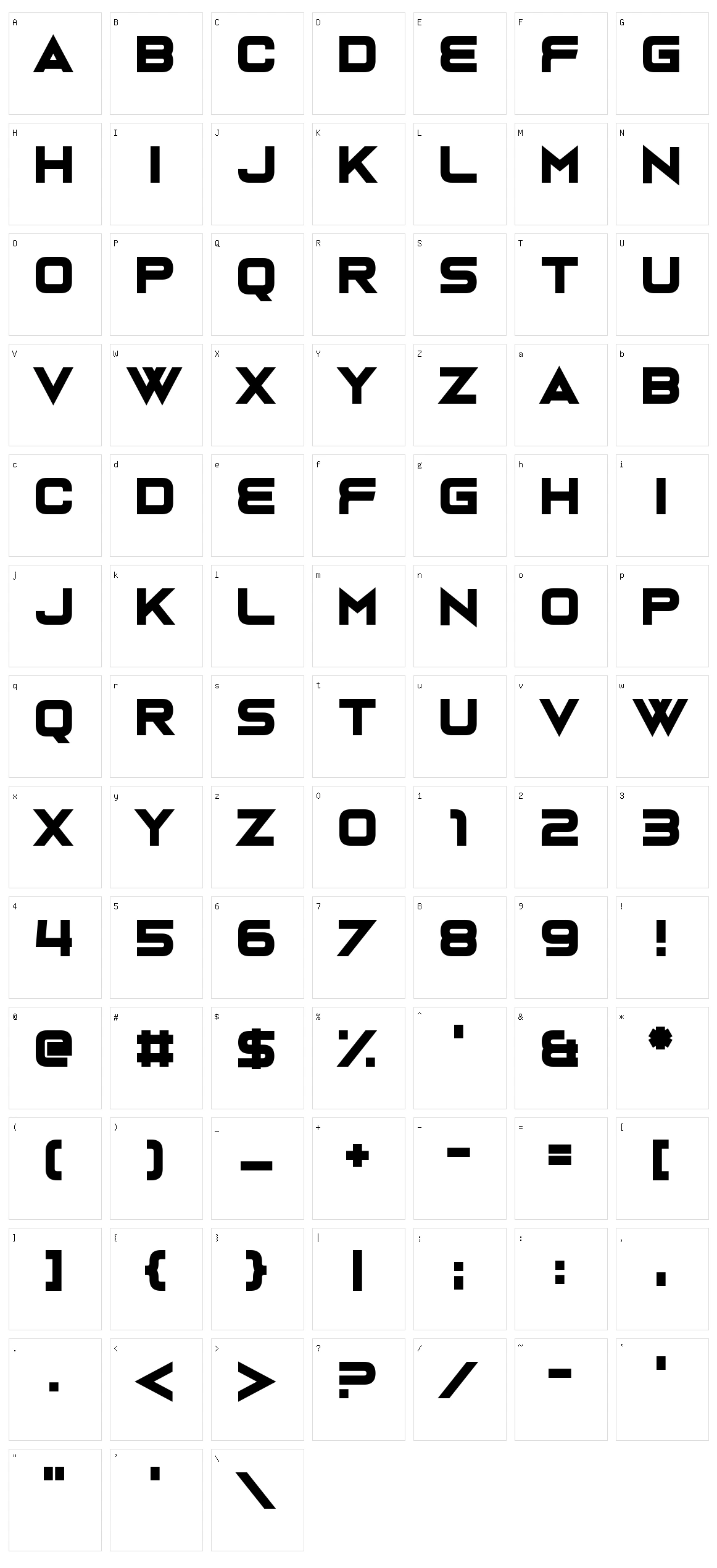 Bonk Robbers Character Set