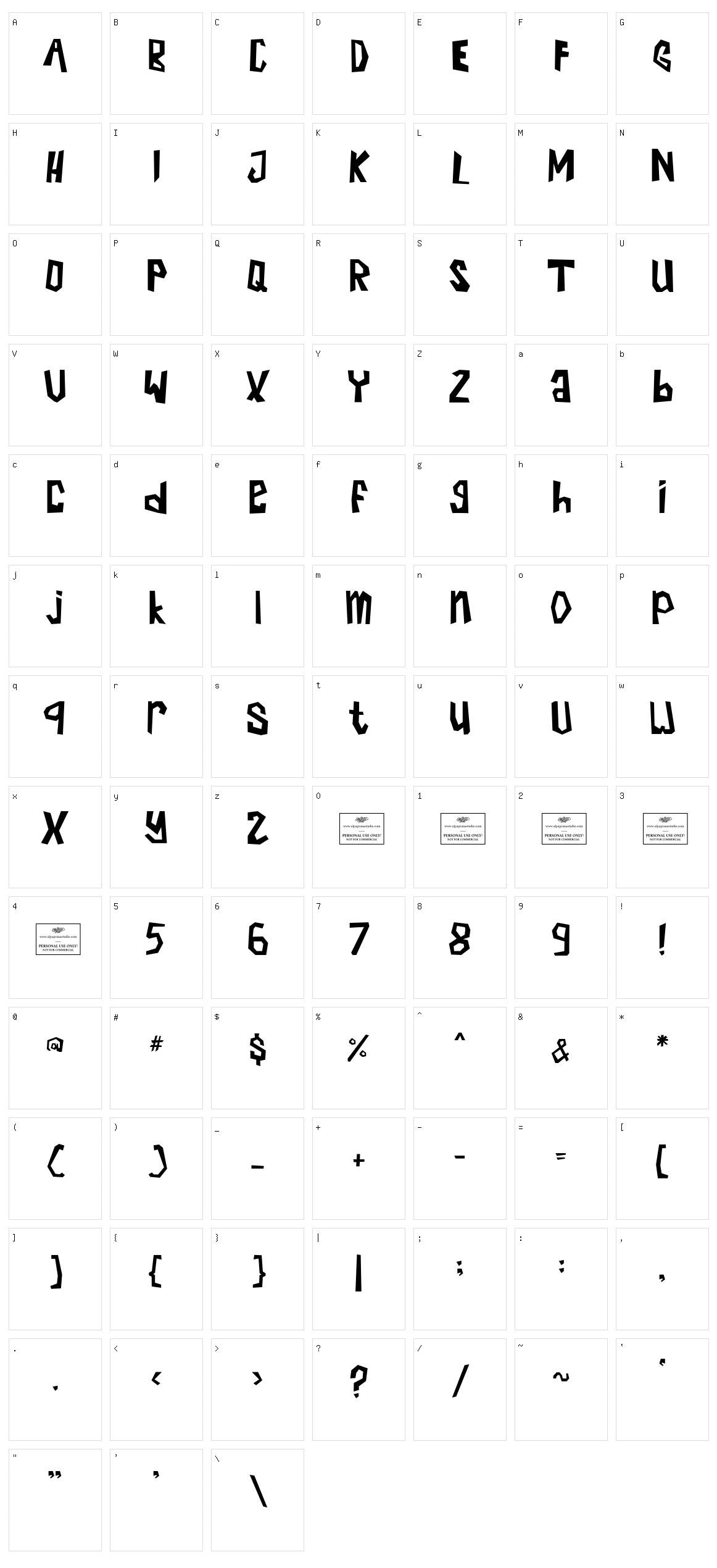 Witchy Whiskers Character Set