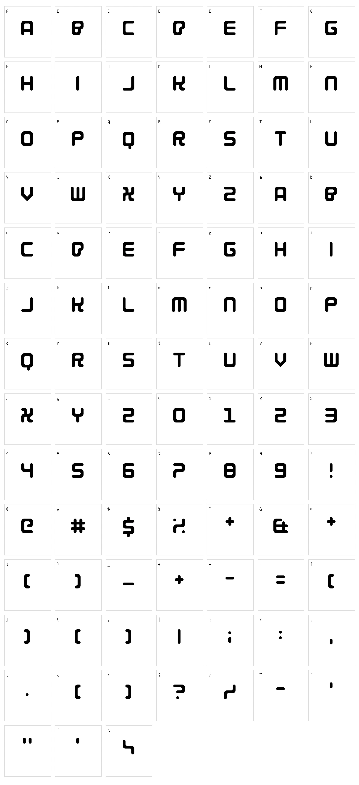 Cybercrime 2004 Character Set