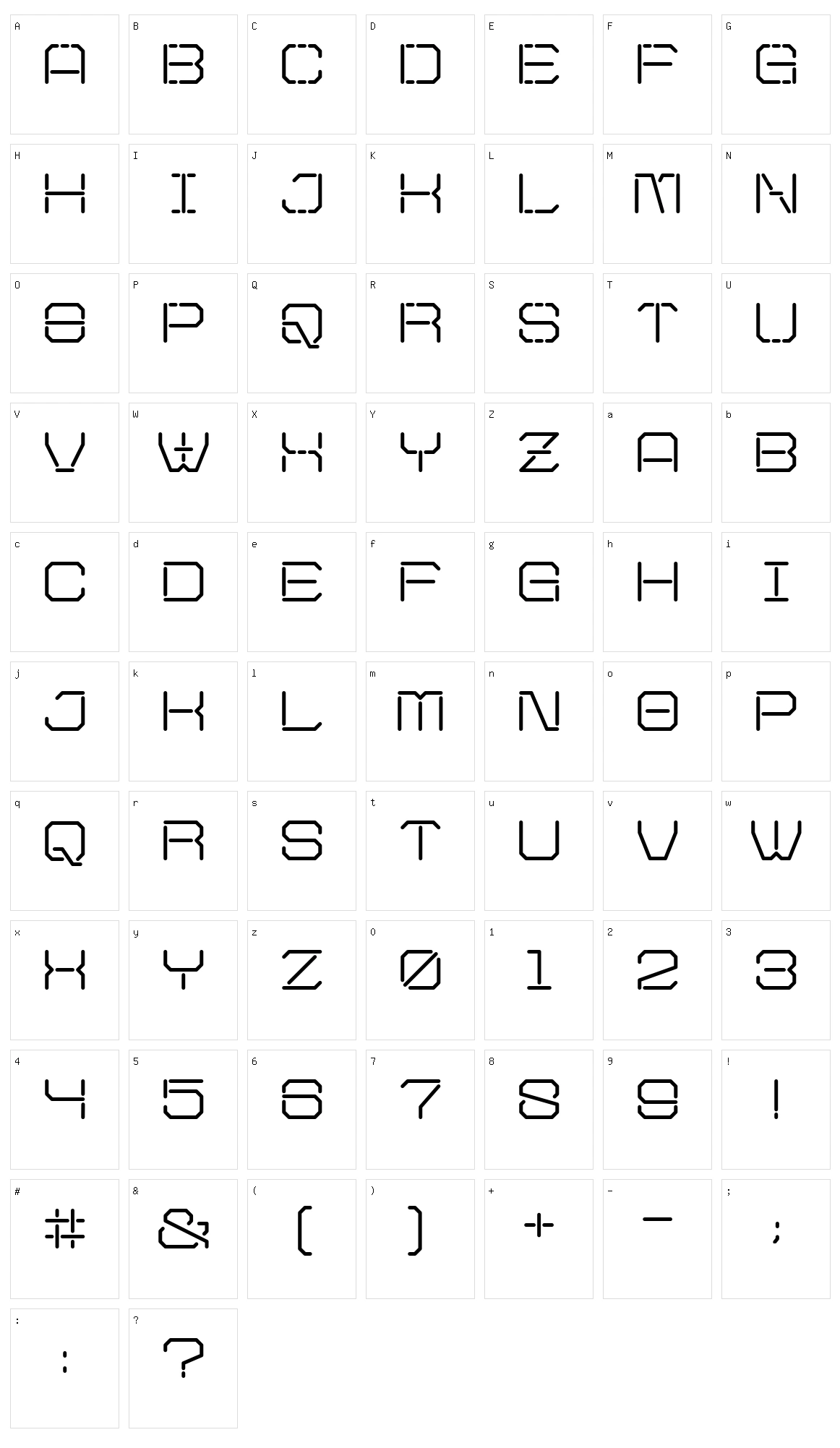 Decoode Character Set