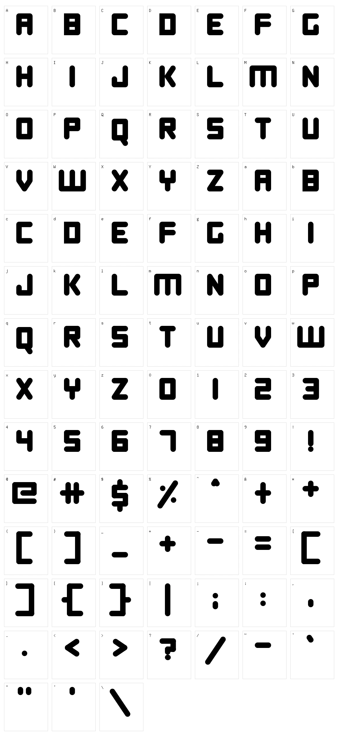 Digital Dreamers Character Set