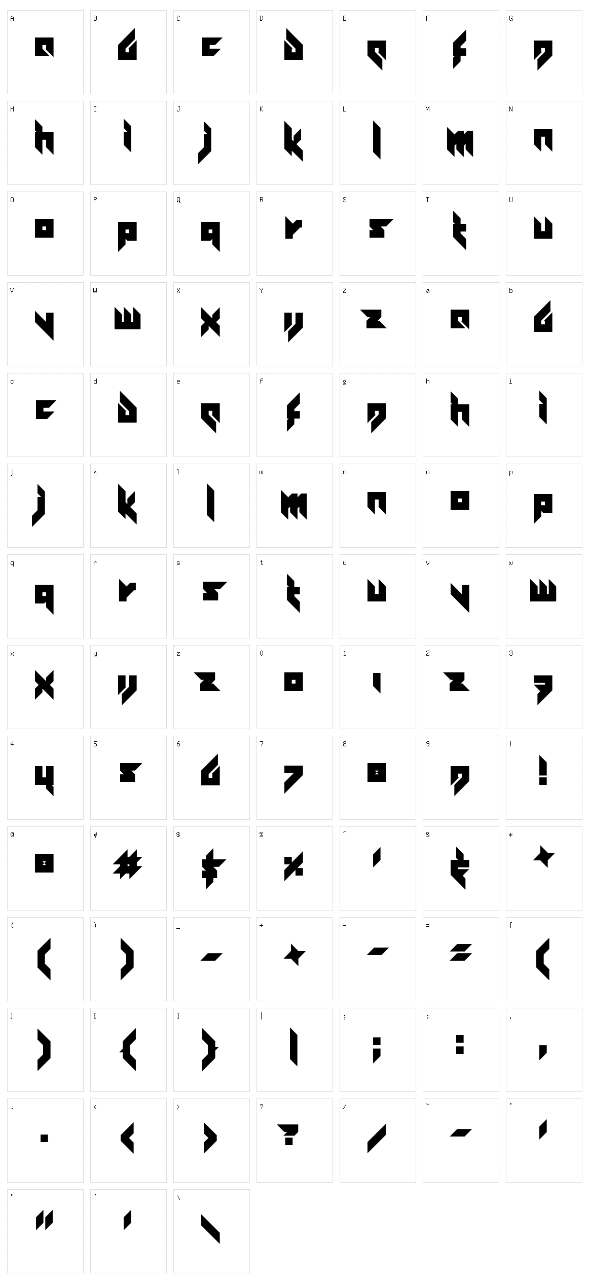 Dreamcatcher Character Set