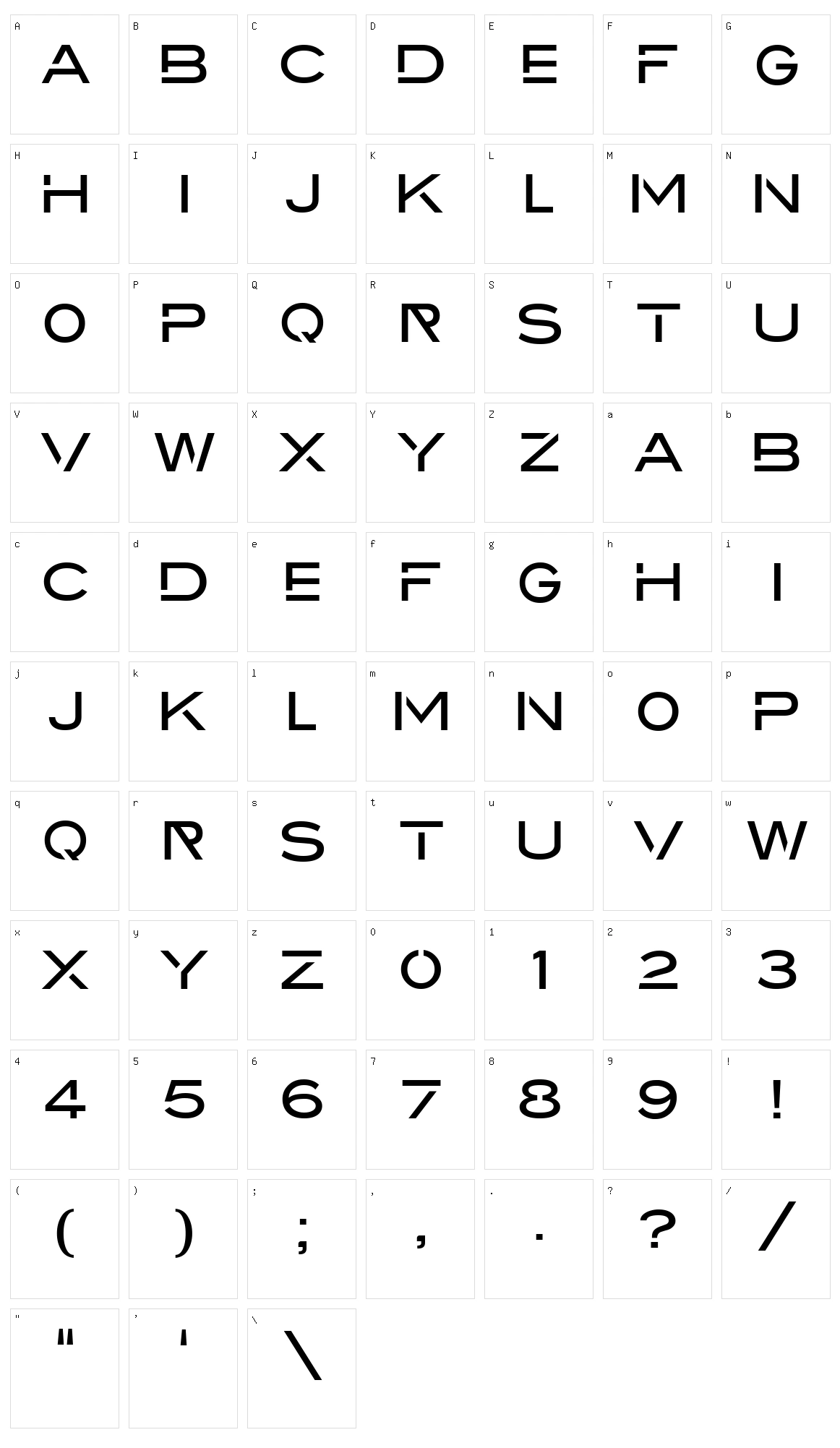 Drupadi Character Set