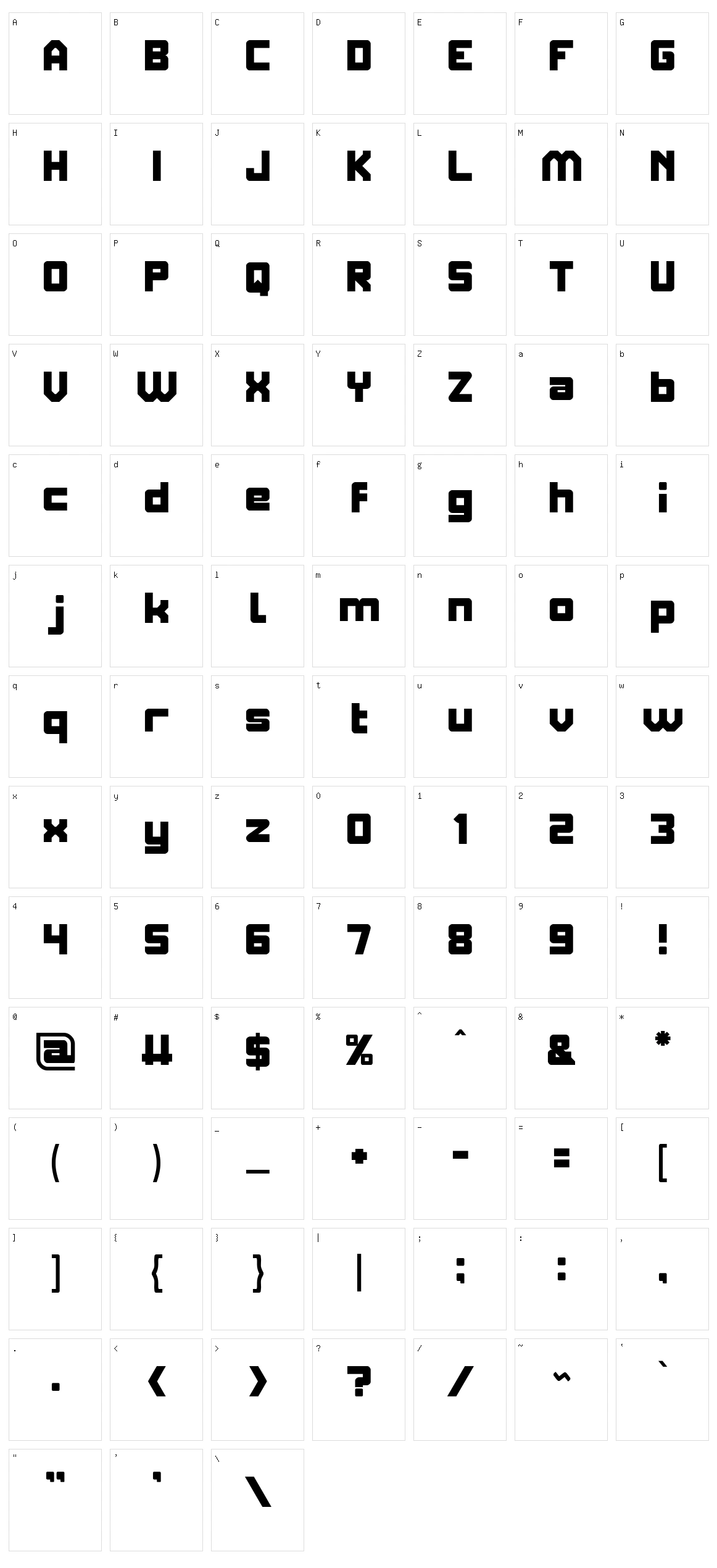 Elite Mind Character Set