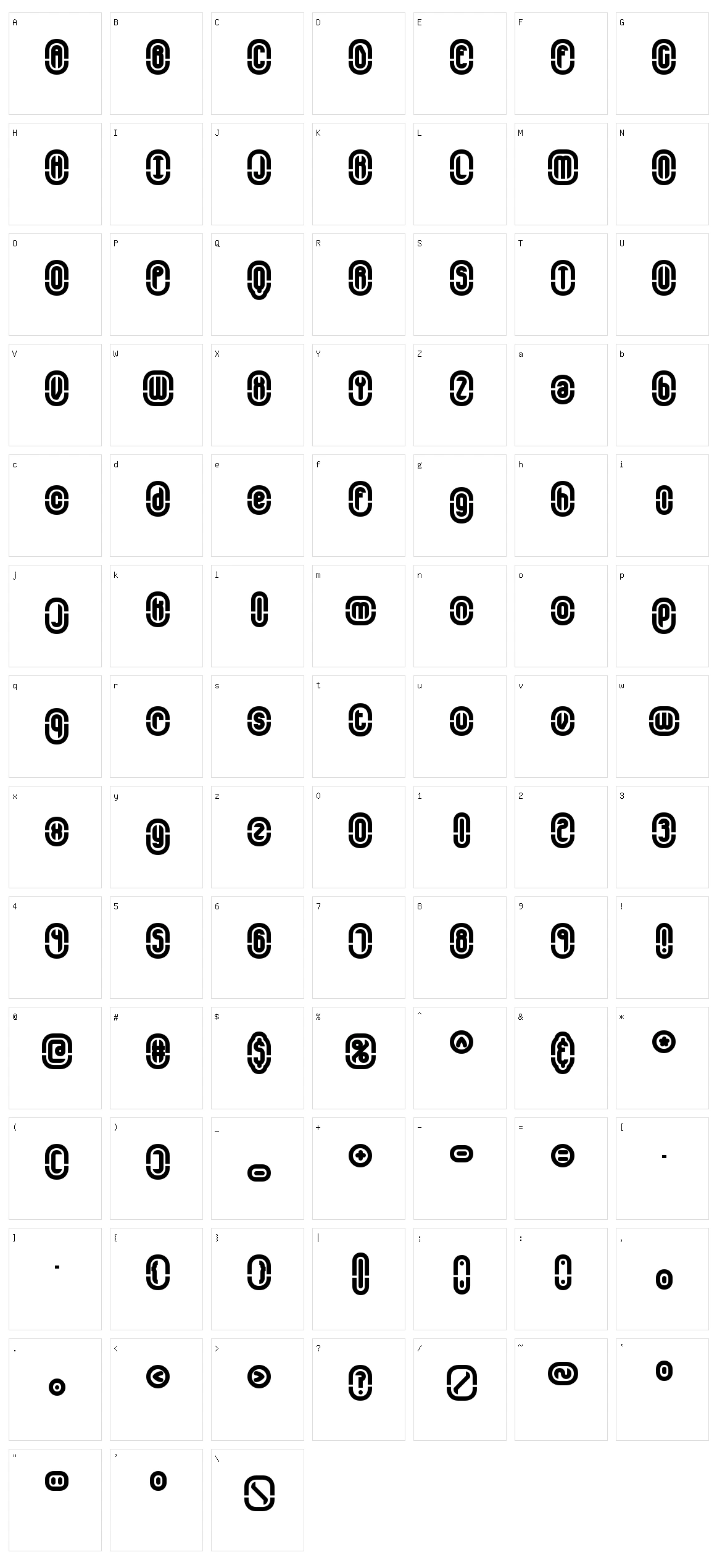 Encapsulate Character Set