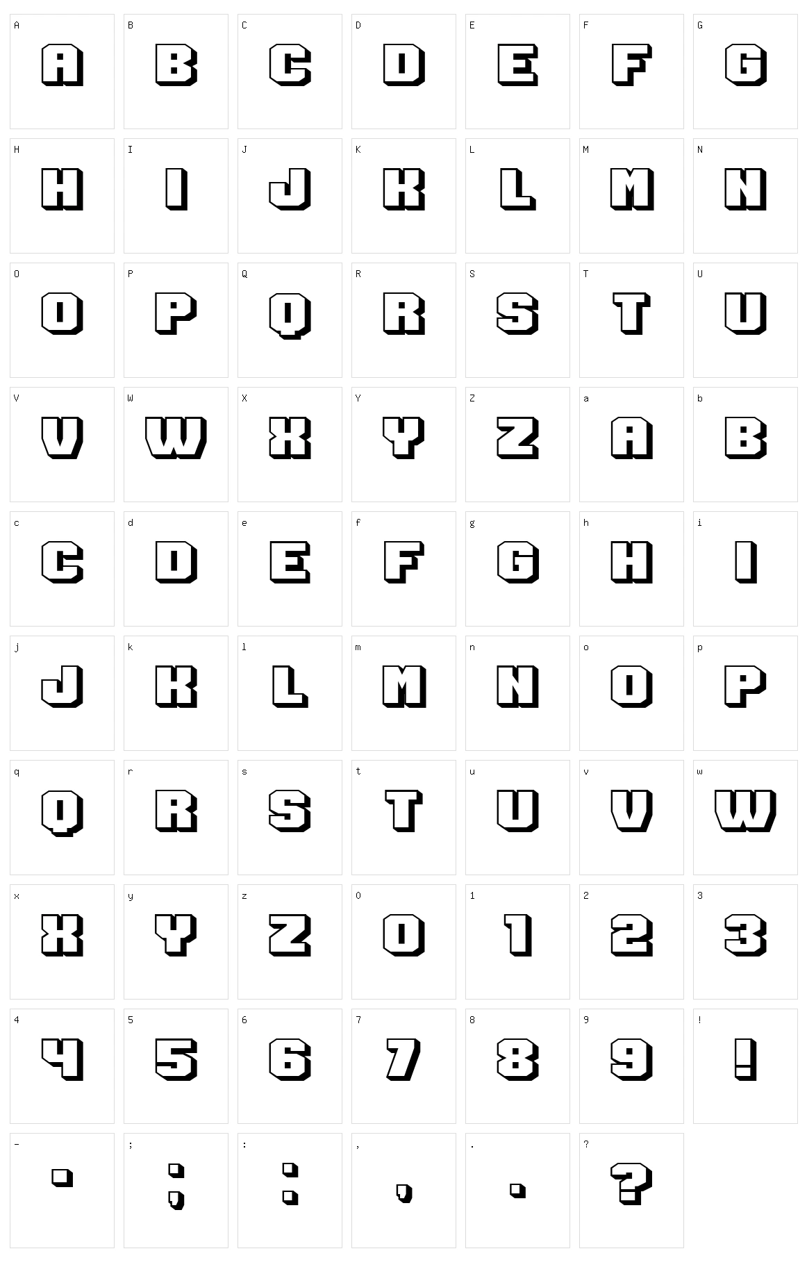 Extradition Character Set