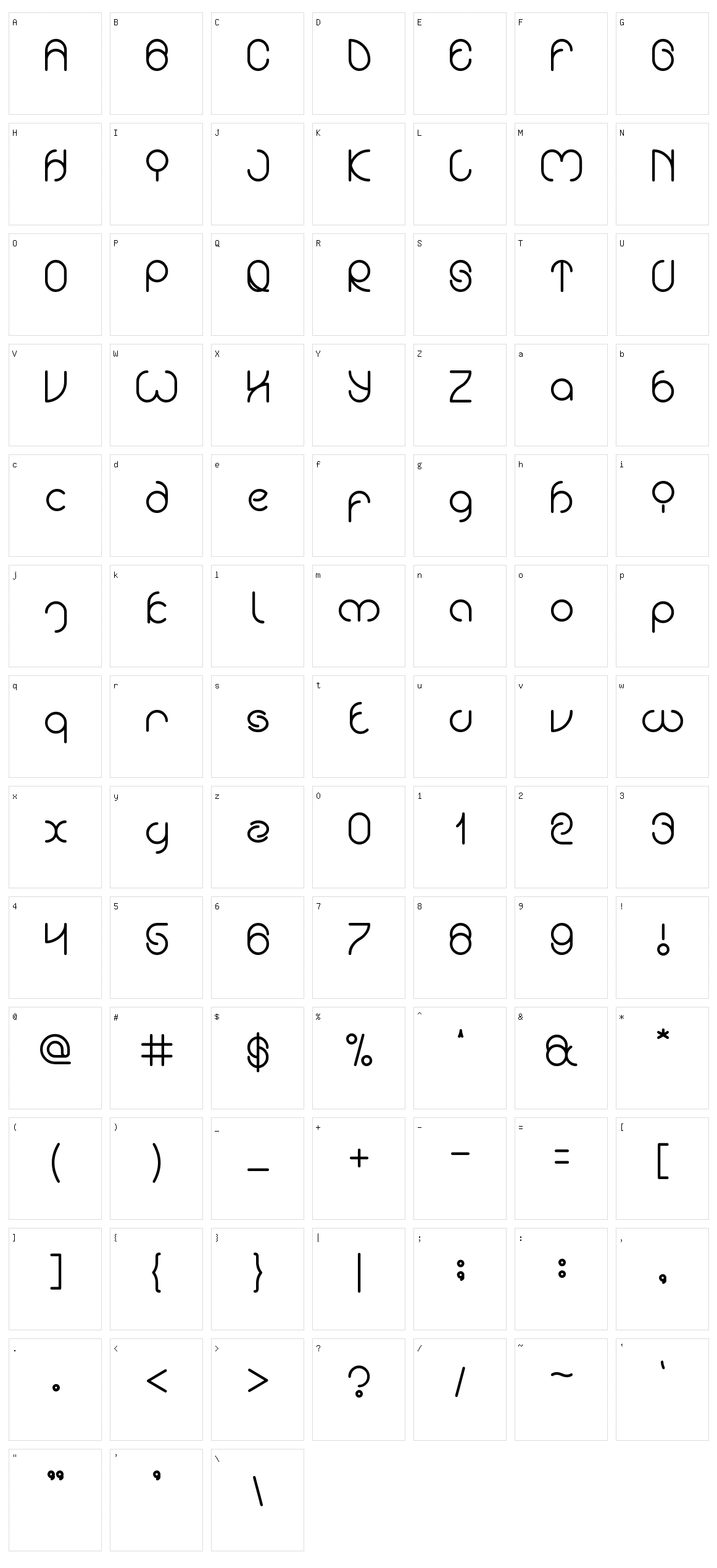 Extraordinary Craft Character Set