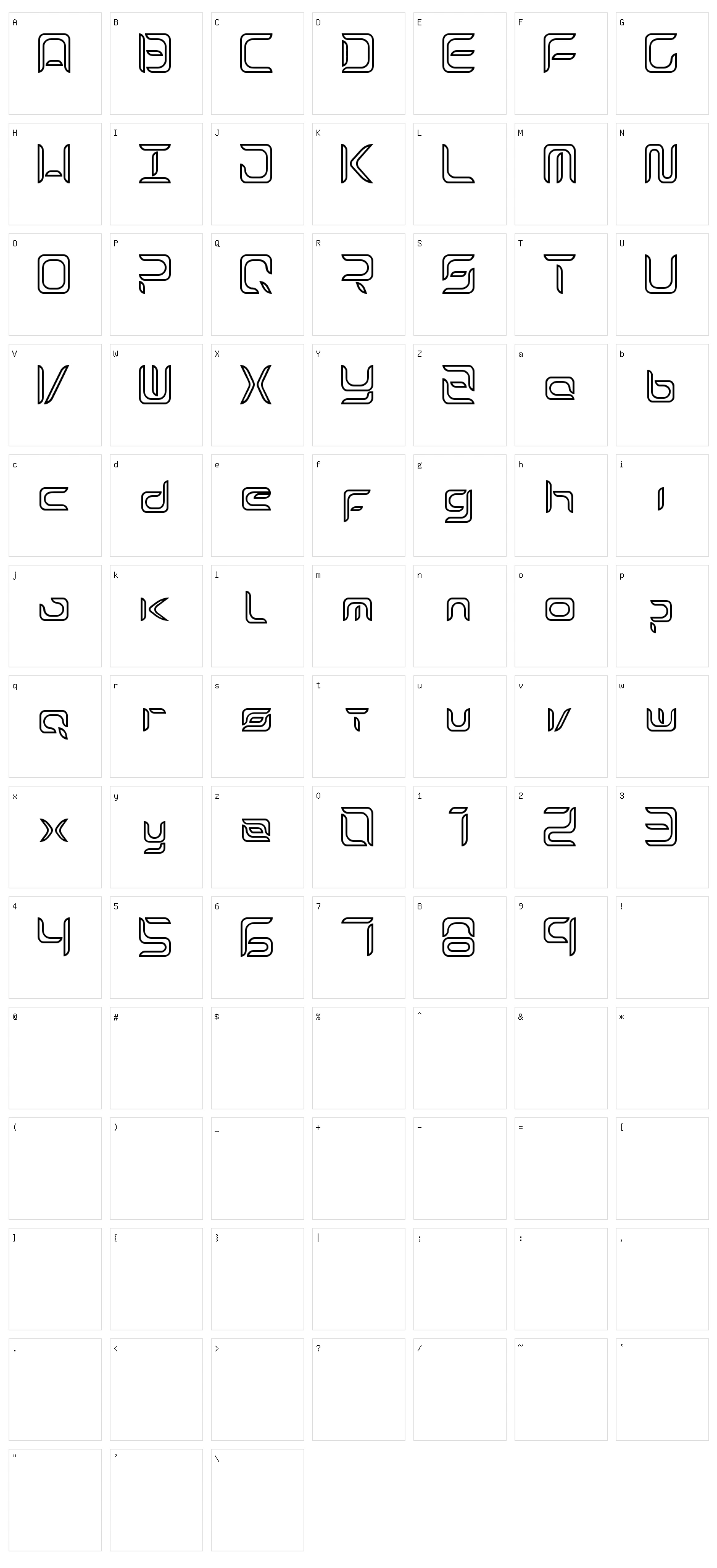 Exynos Character Set