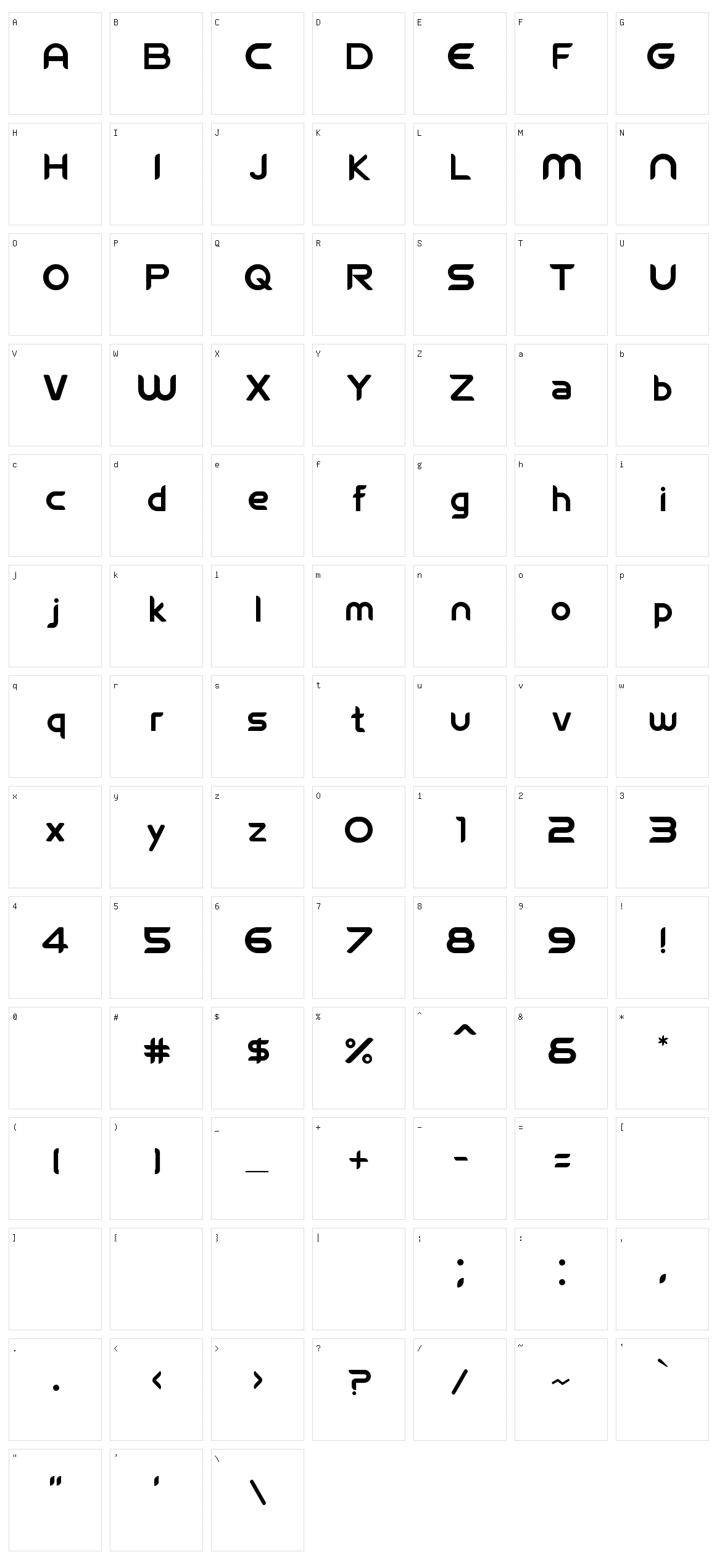 FIFA Welcome Character Set