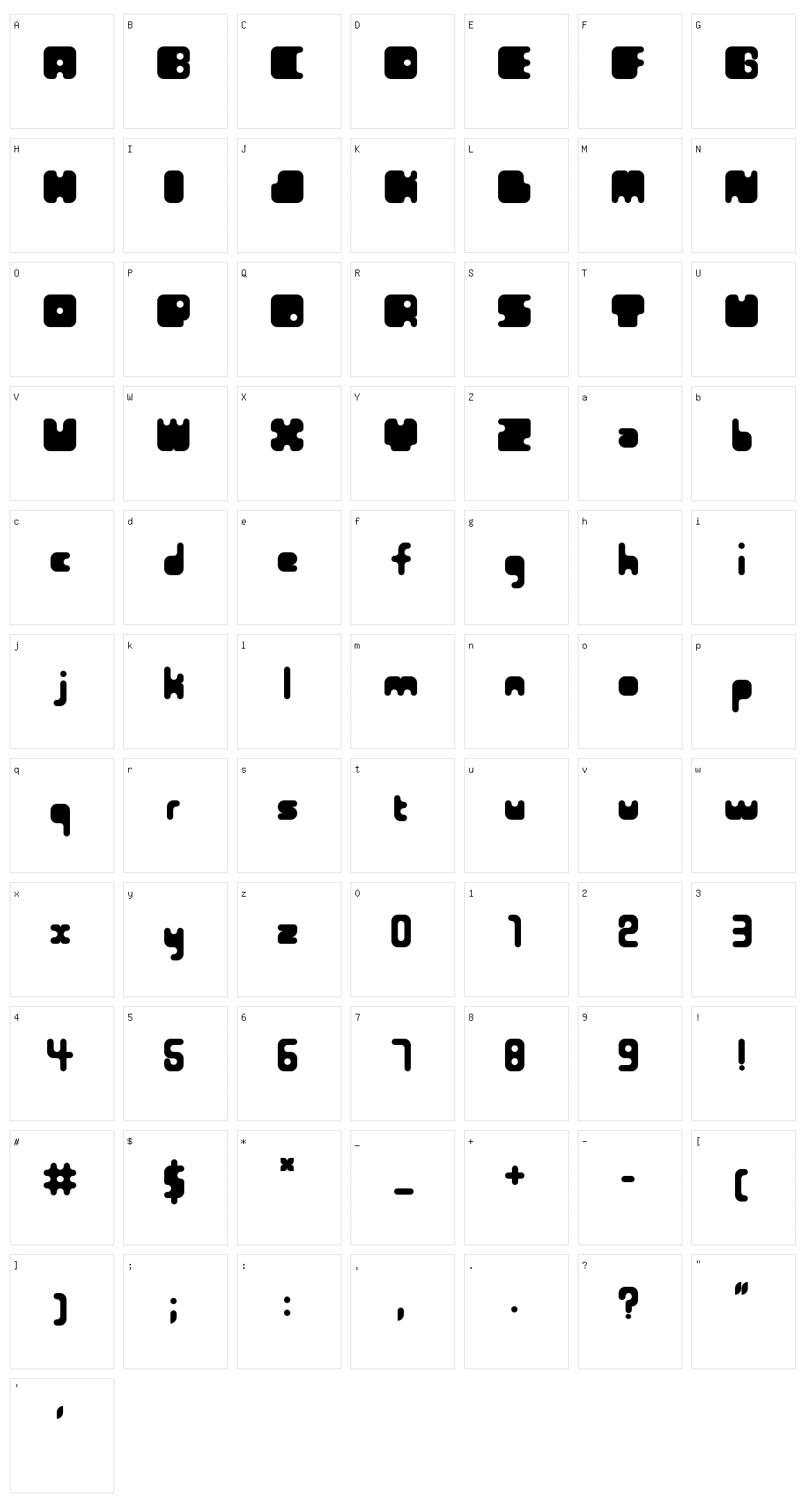 Funny Character Set