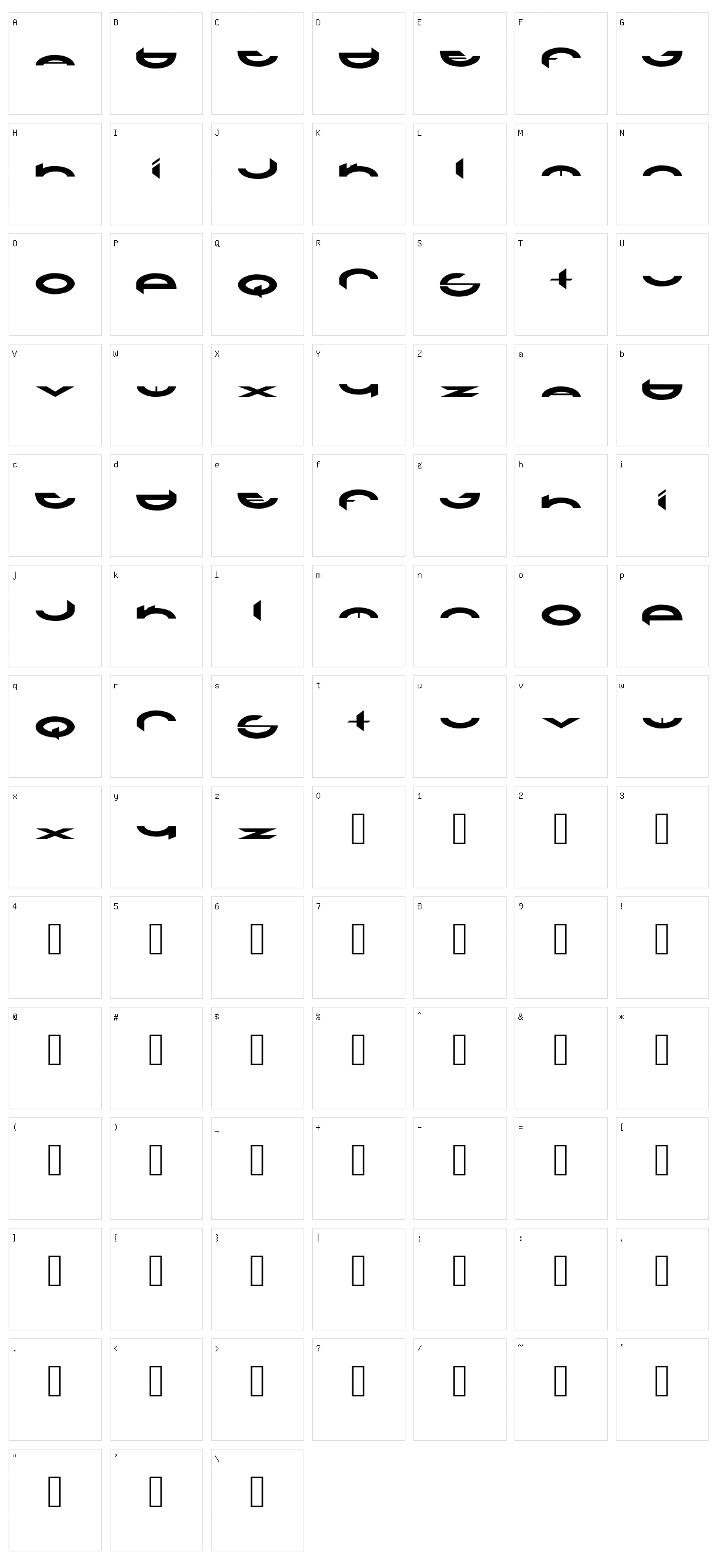 Future Character Set