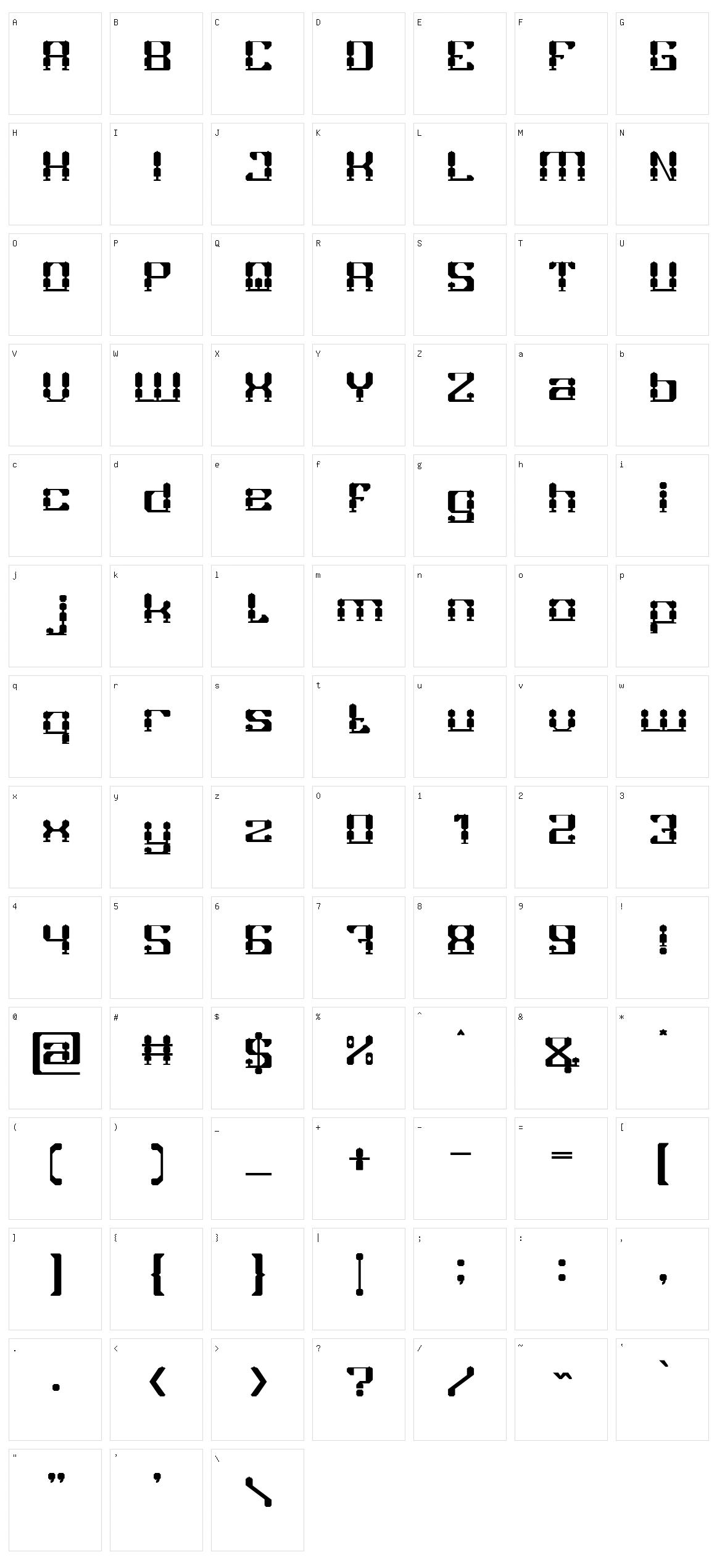 Gamer Character Set