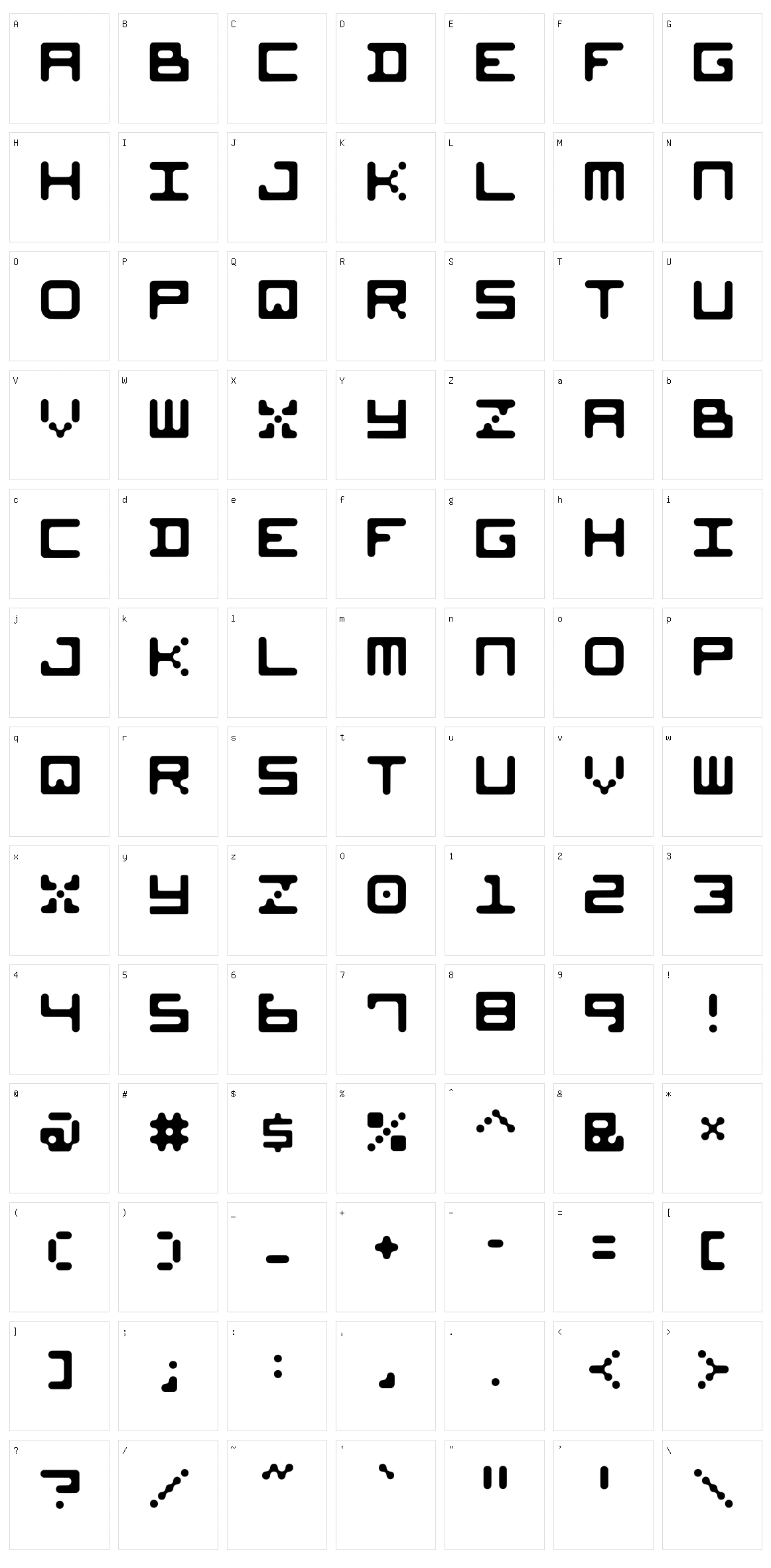 Hacker Noon Character Set