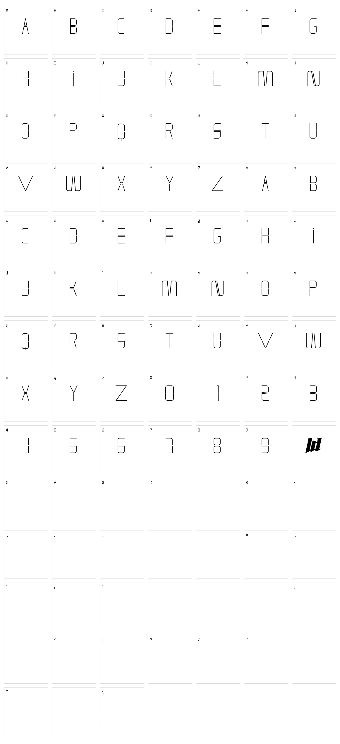 Heon Character Set