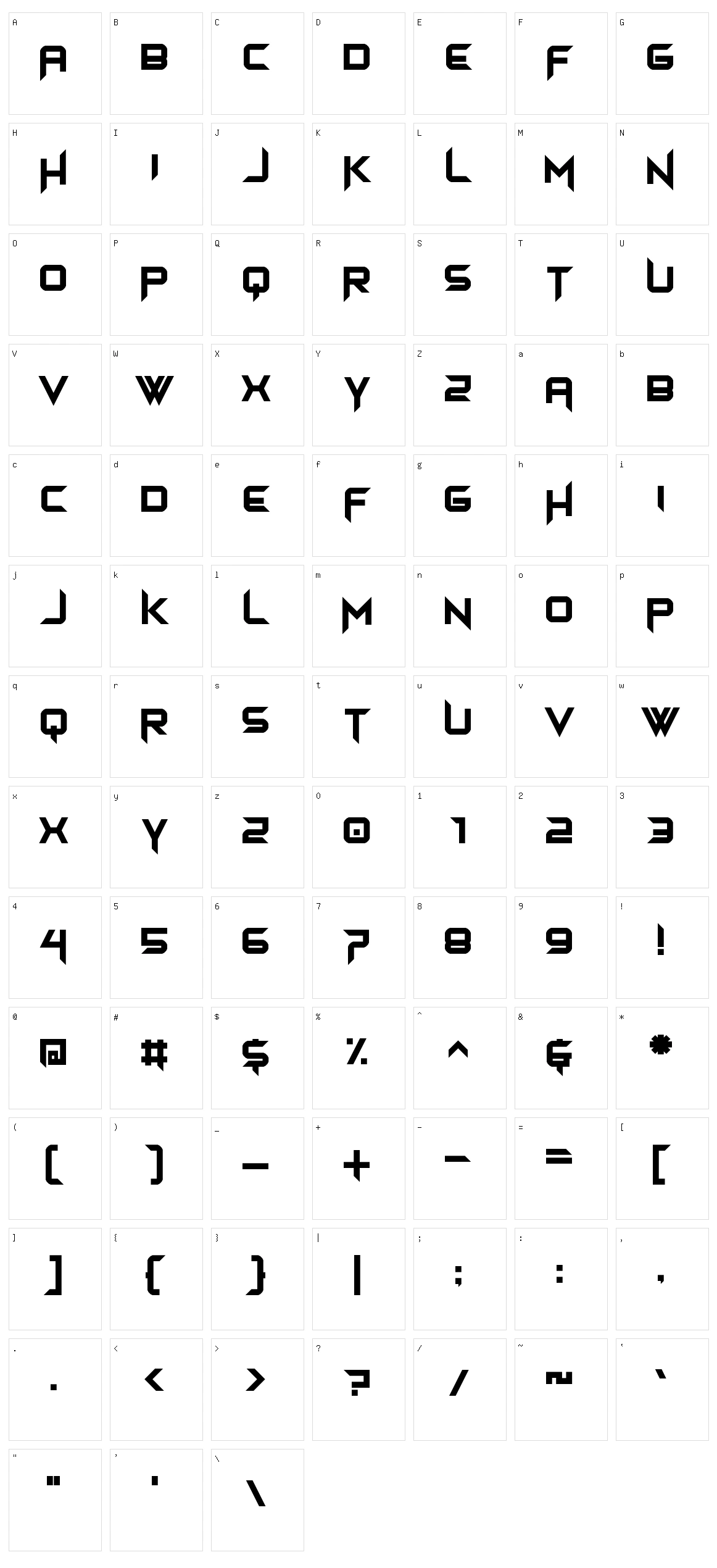 Himagsikan Character Set