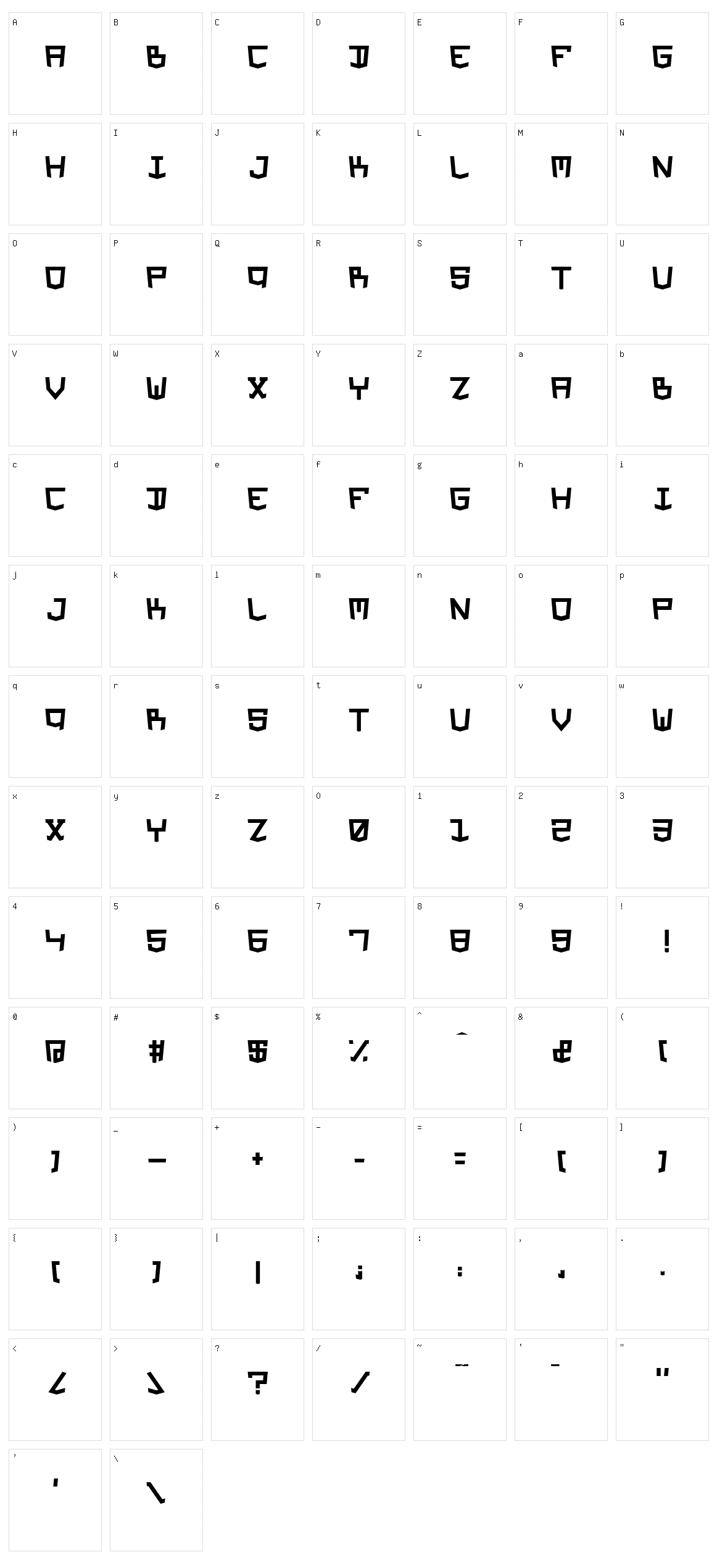 HTML5 Values Character Set