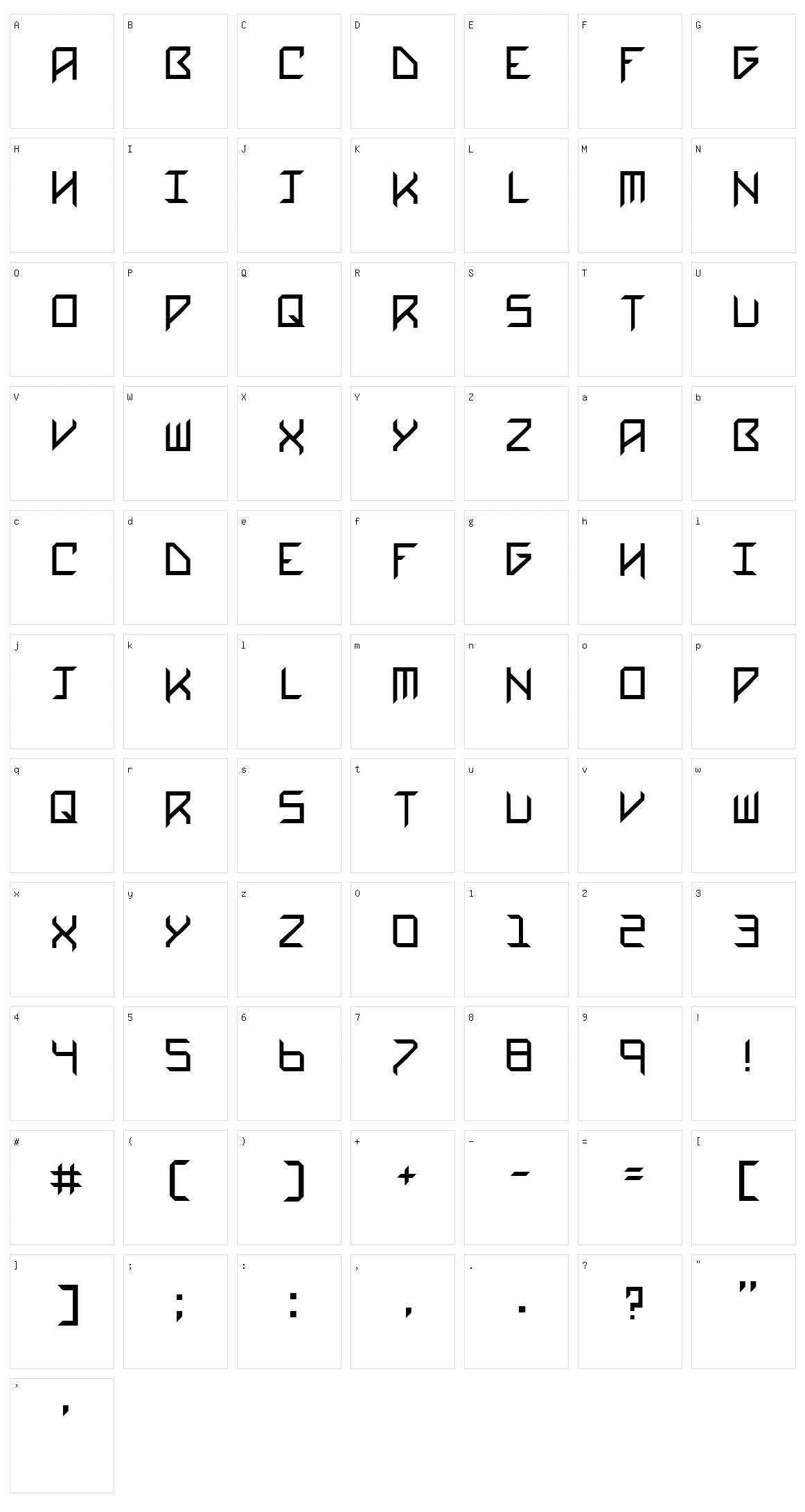 Im Not Lazy Character Set