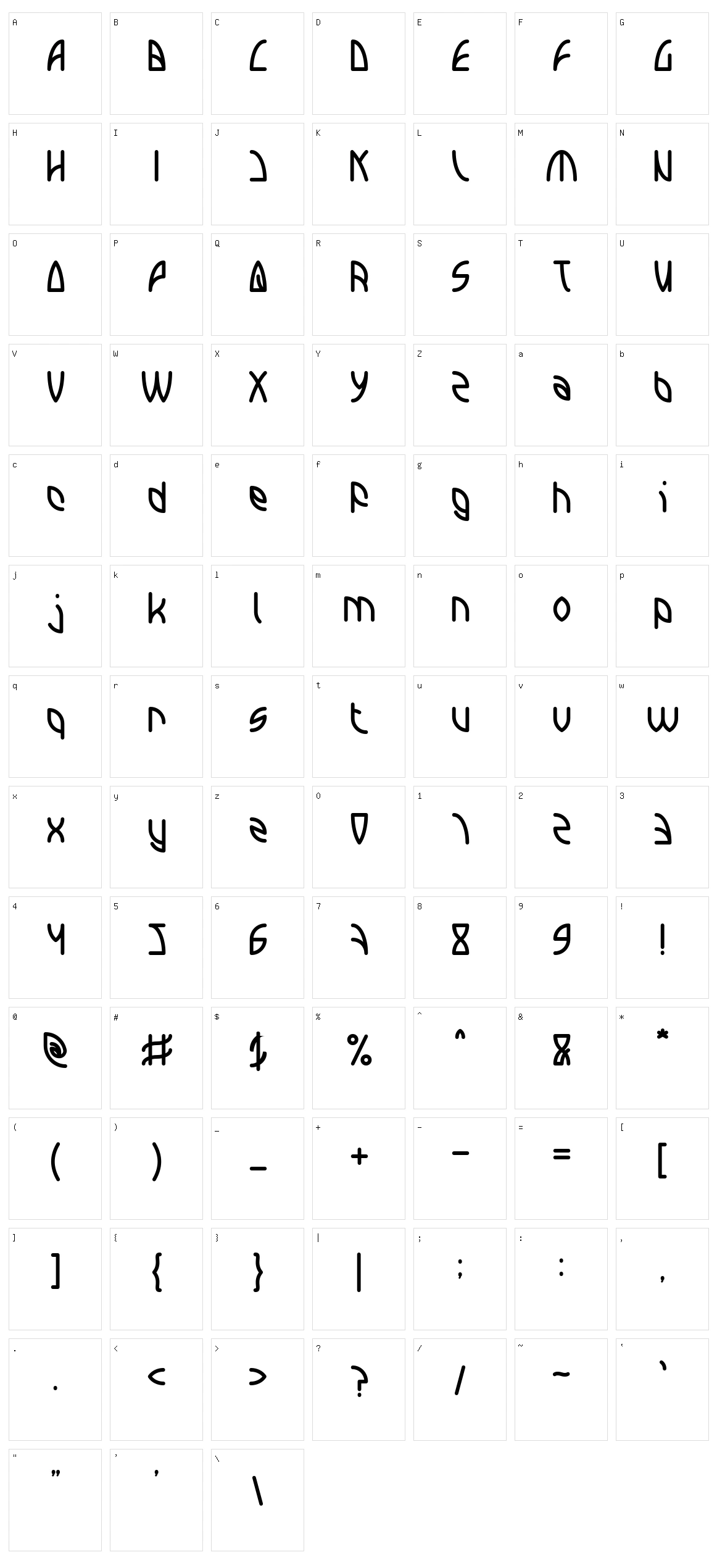 Interplanetary Character Set