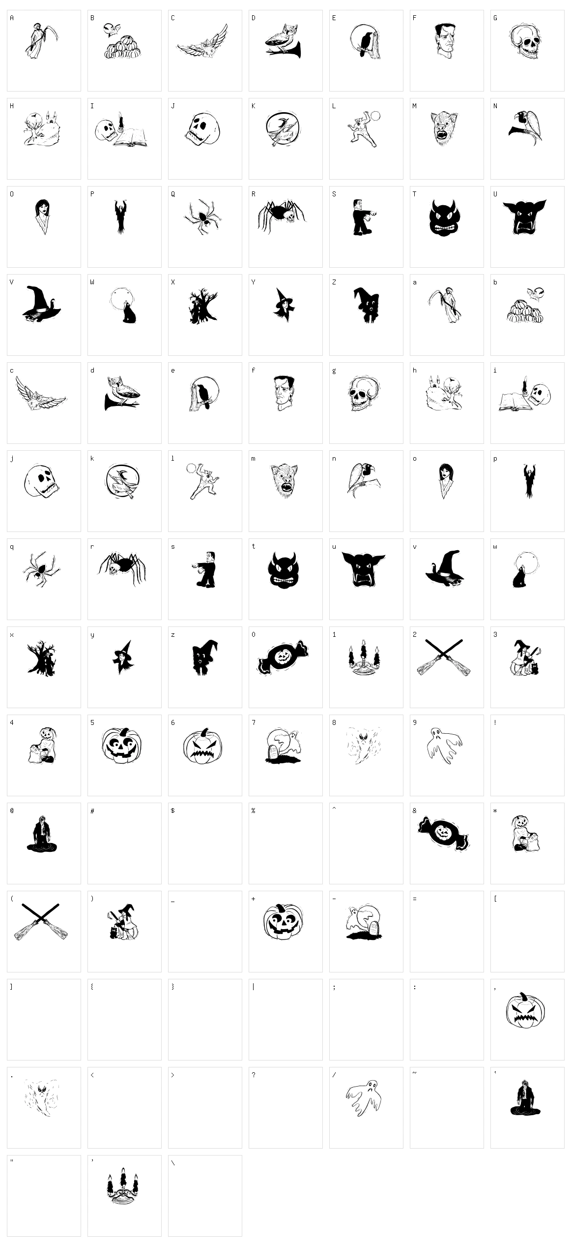 Halloween Two Character Set