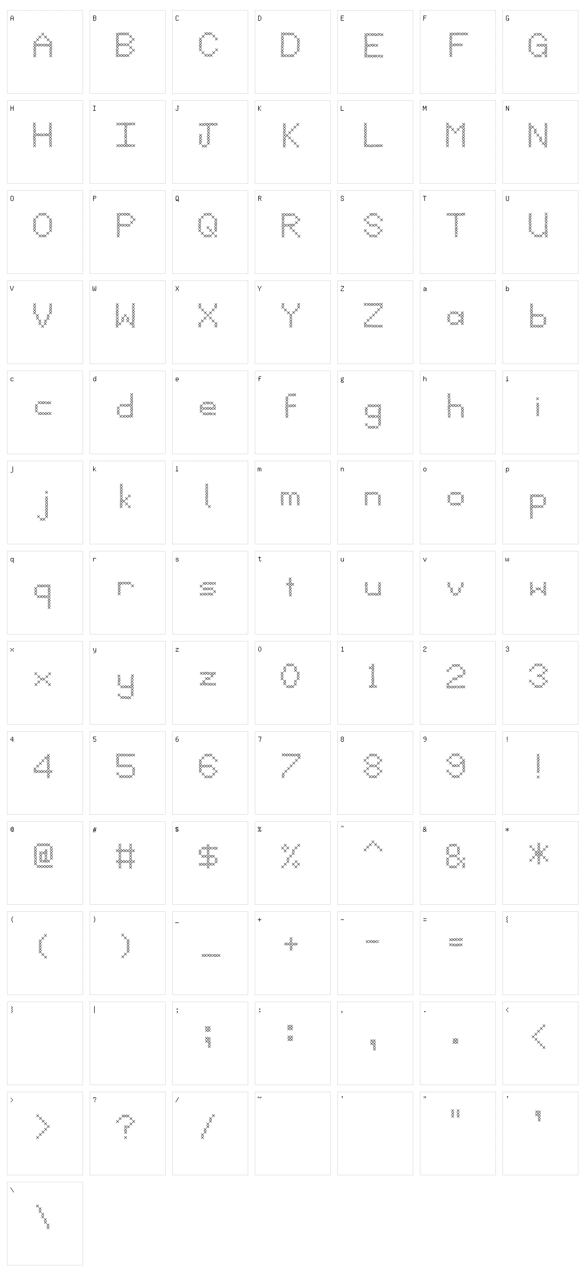 John 315 Character Set