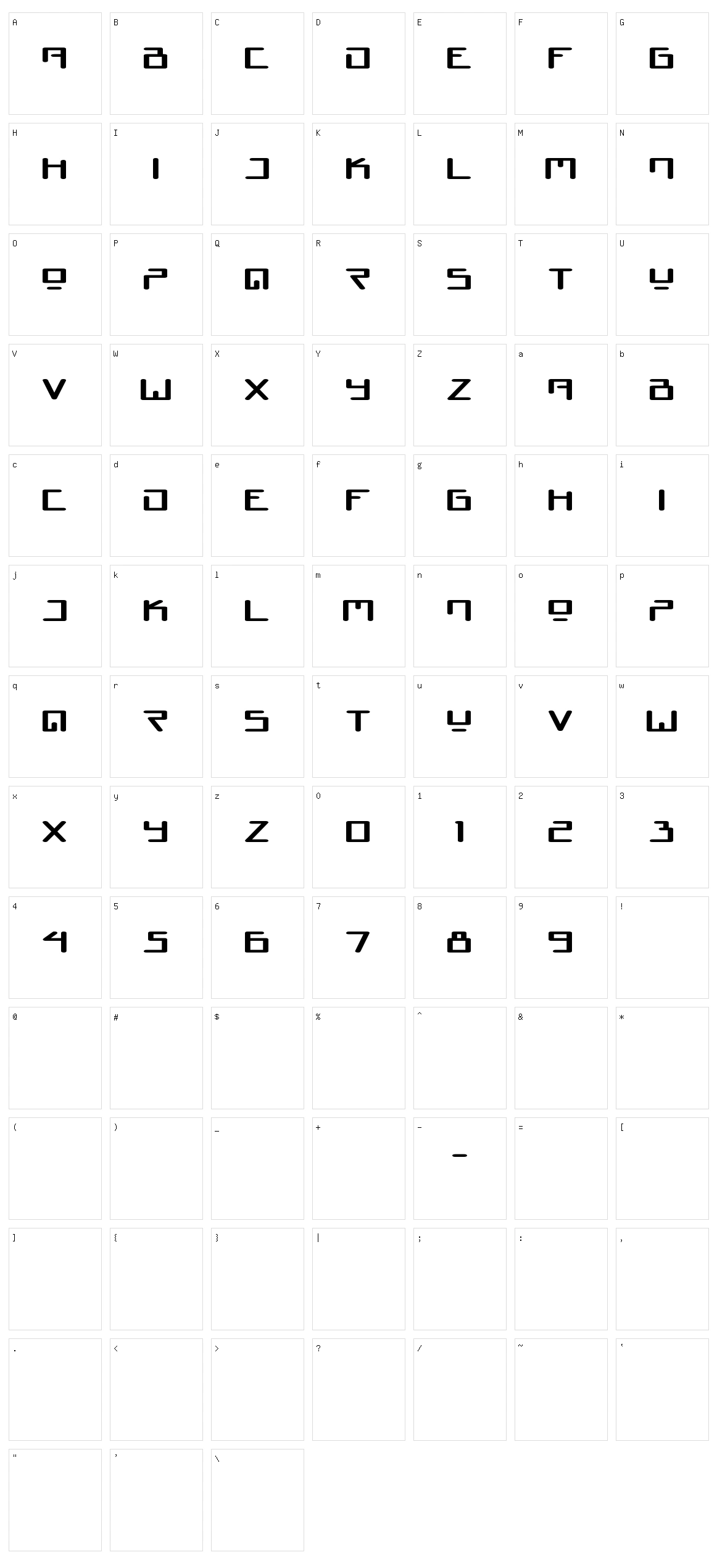 Juno Reactor Character Set