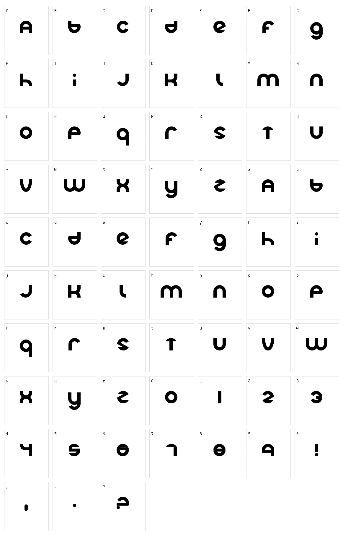 LMAO Character Set