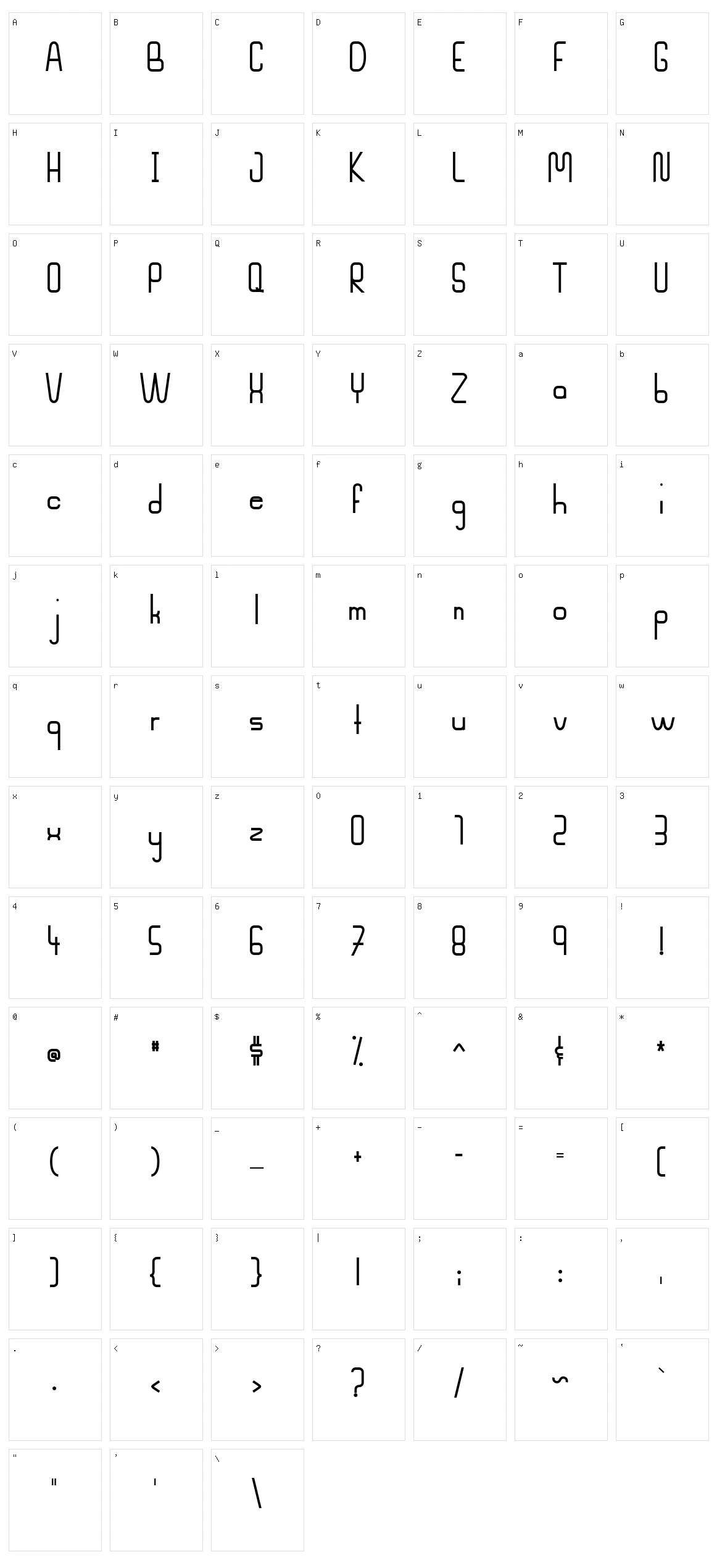 Mahsuri Character Set