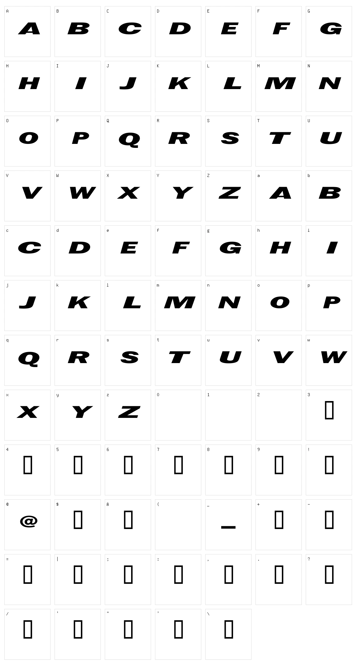 Metal Gear Solid Character Set