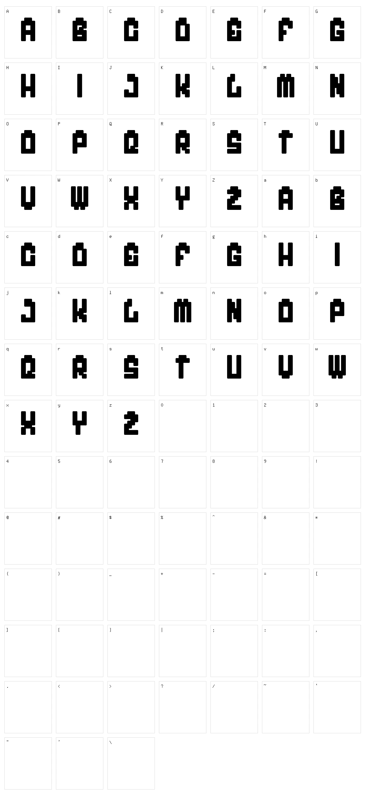 My Game Character Set