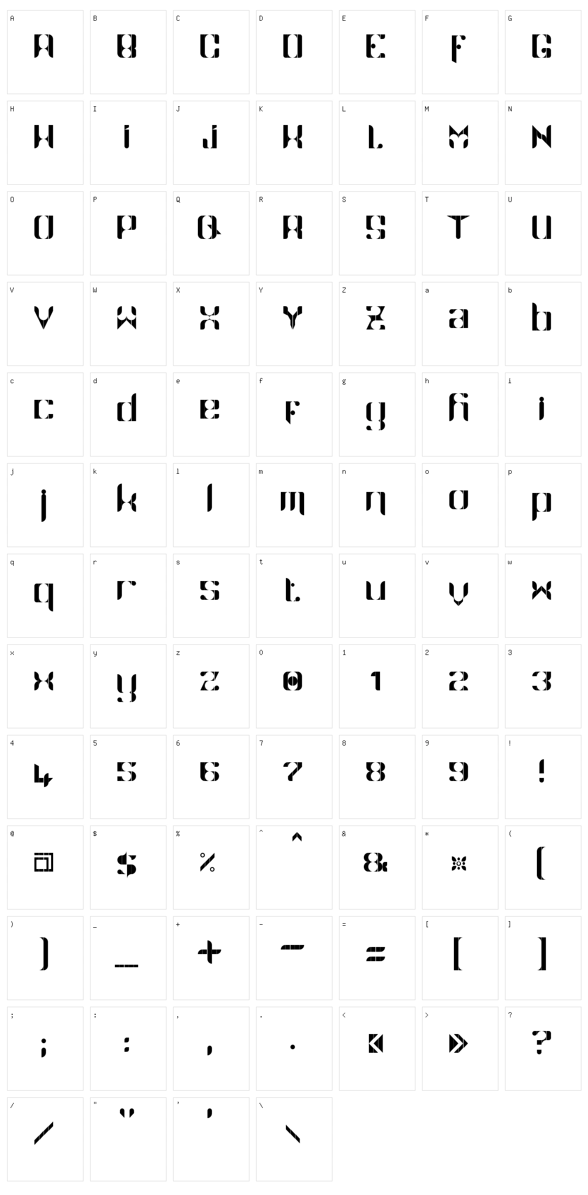Namaskar Character Set