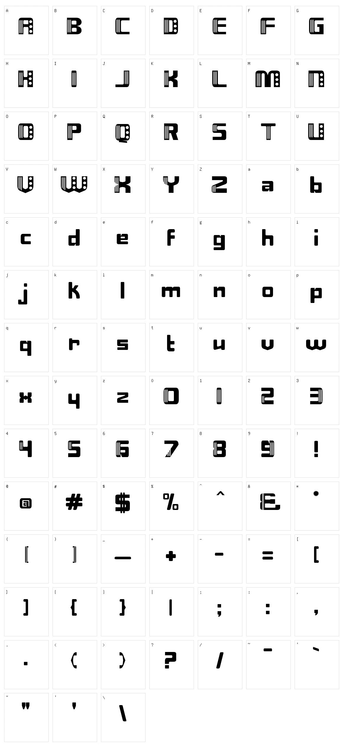 Nix Character Set