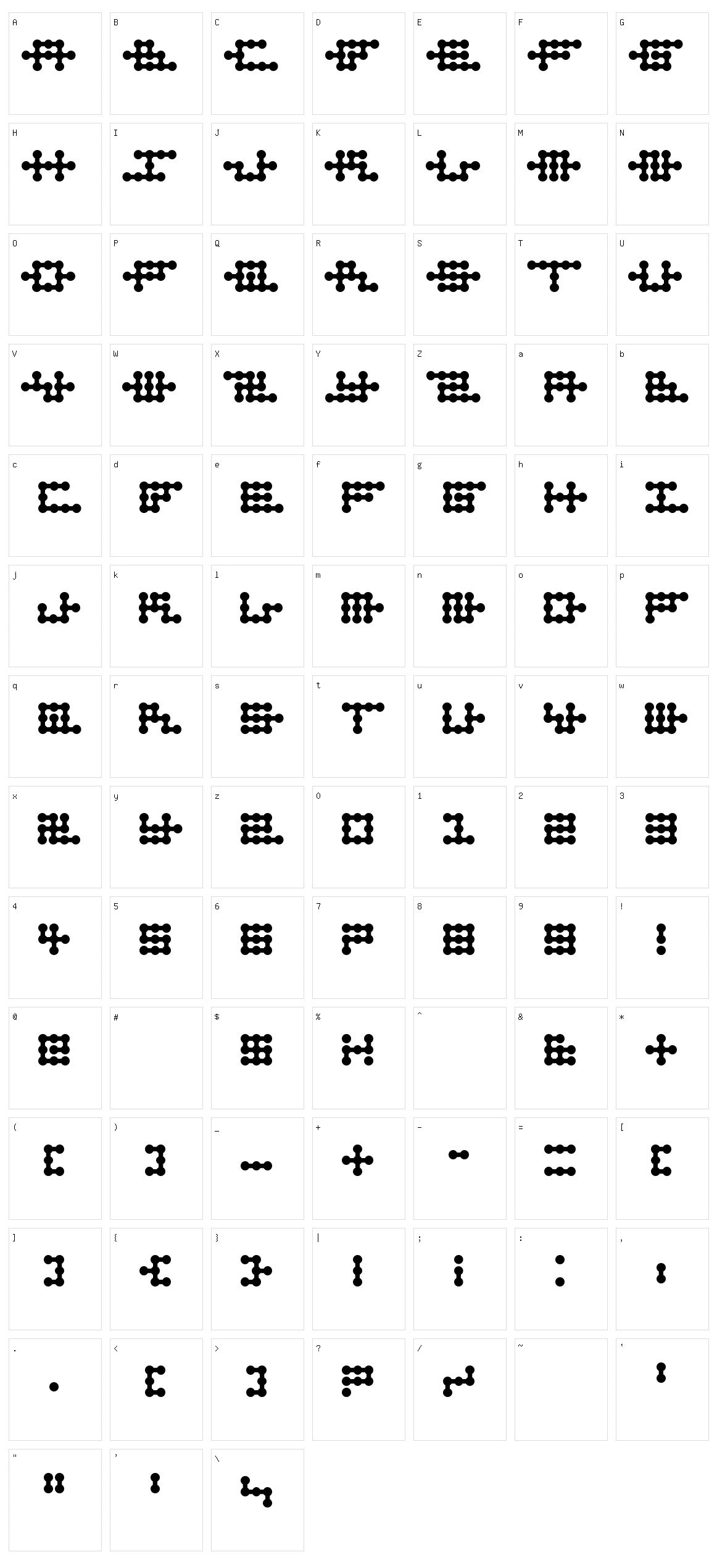 Node To Nowhere Character Set