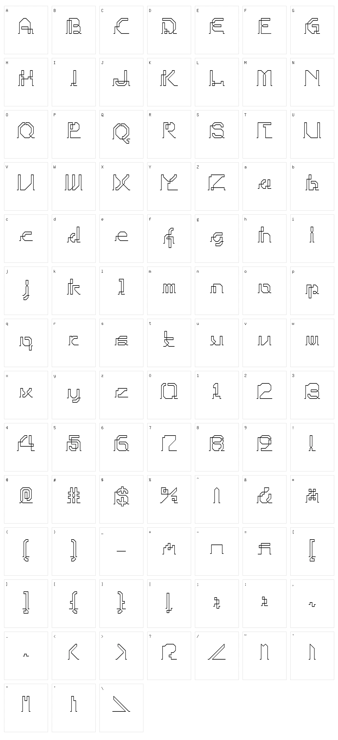Ohio Player Character Set
